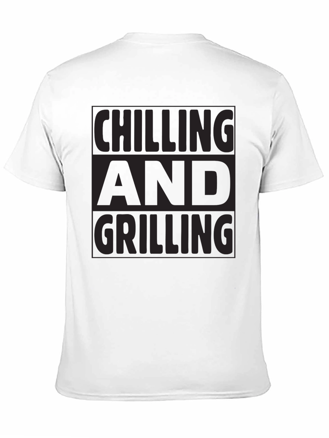 Chilling and Grilling Graphic Tee