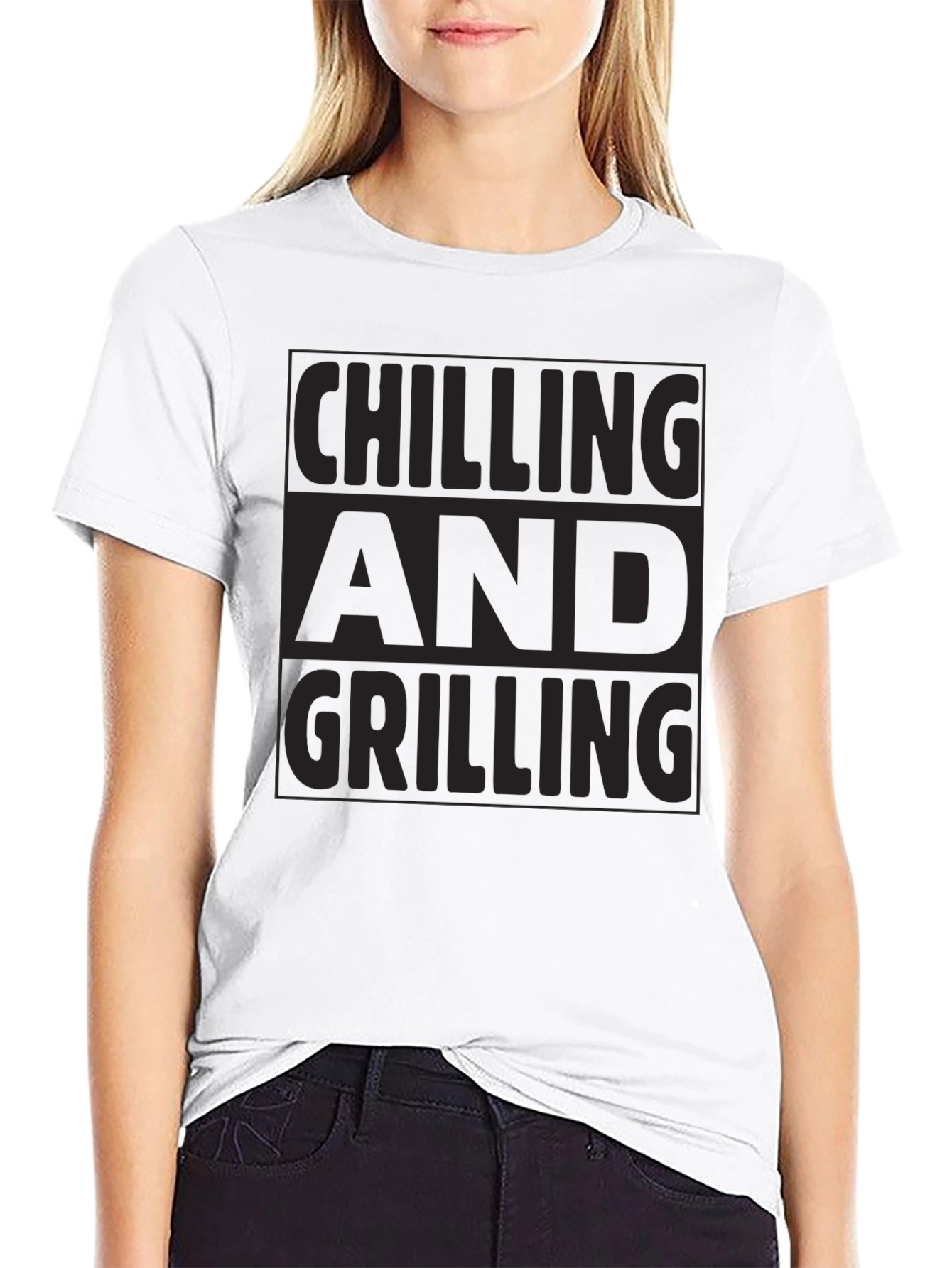 Chilling and Grilling Graphic Tee
