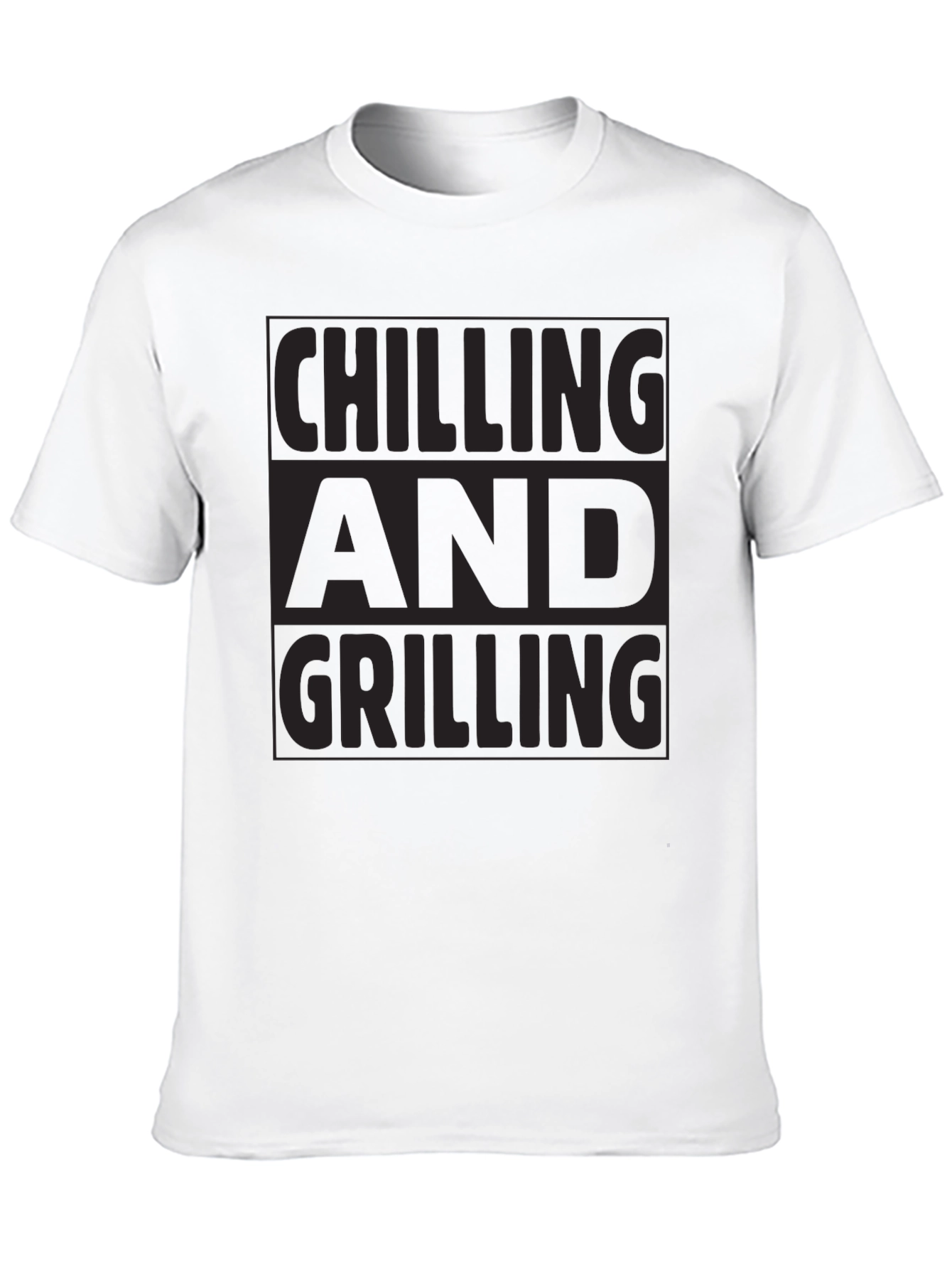 Chilling and Grilling Graphic Tee