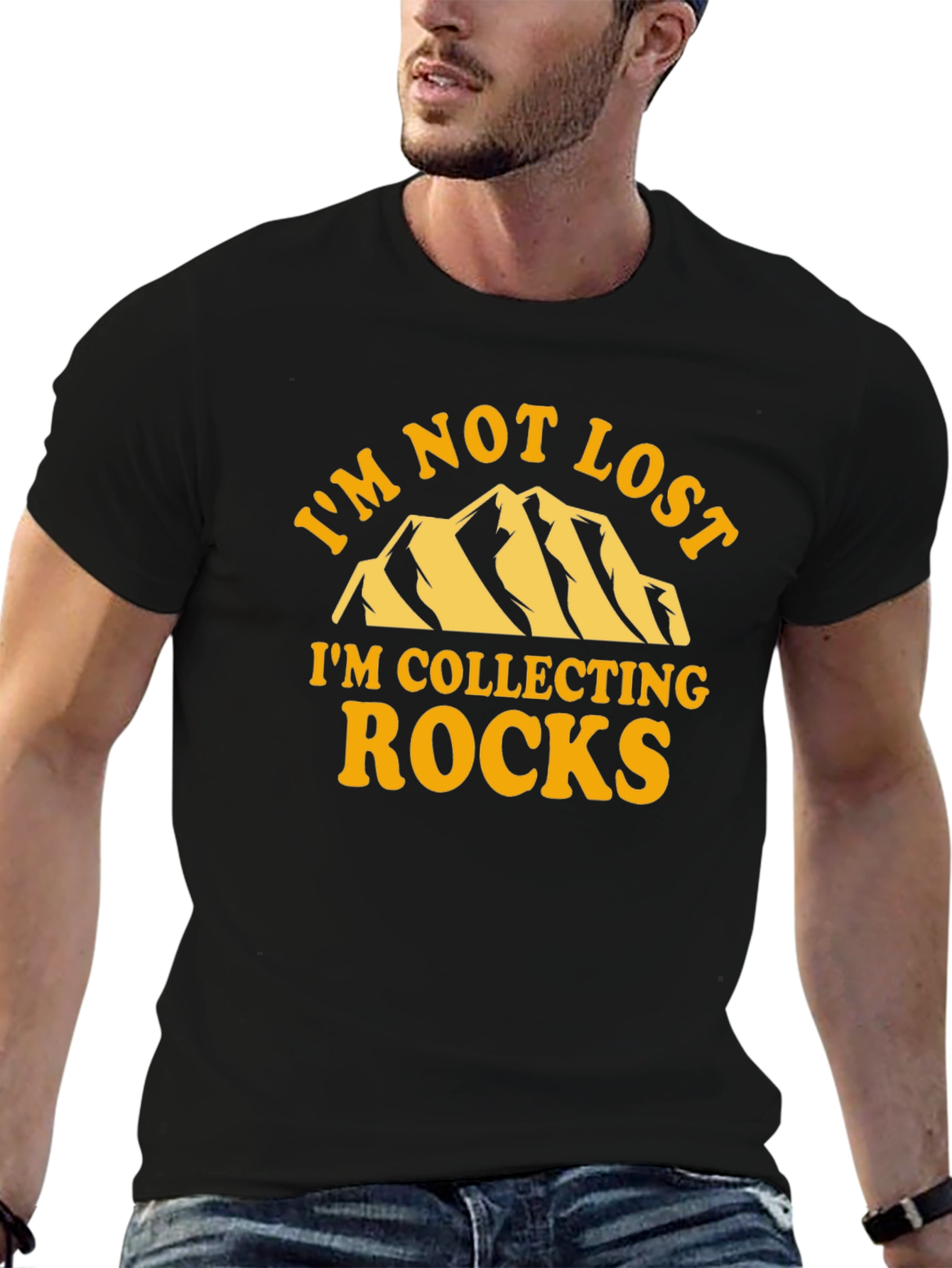 Im Not Lost Collecting Rocks T-Shirt