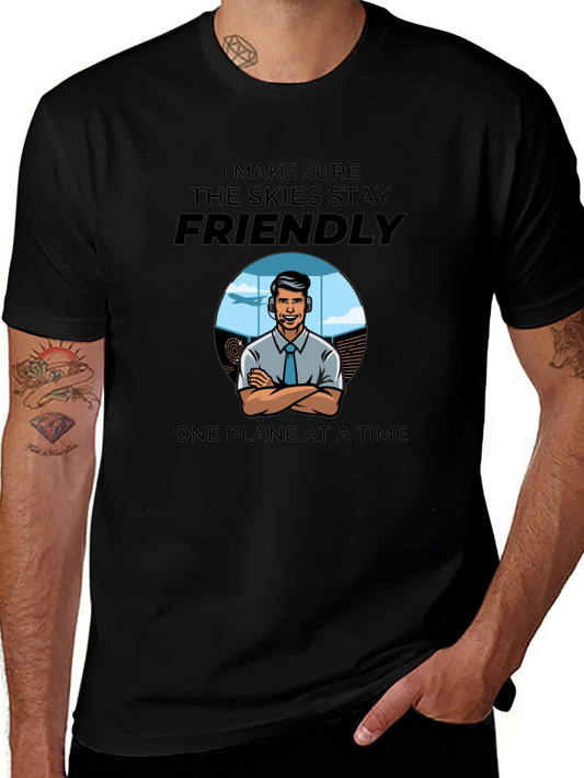 Air Traffic Controller T-Shirt - Friendly Skies