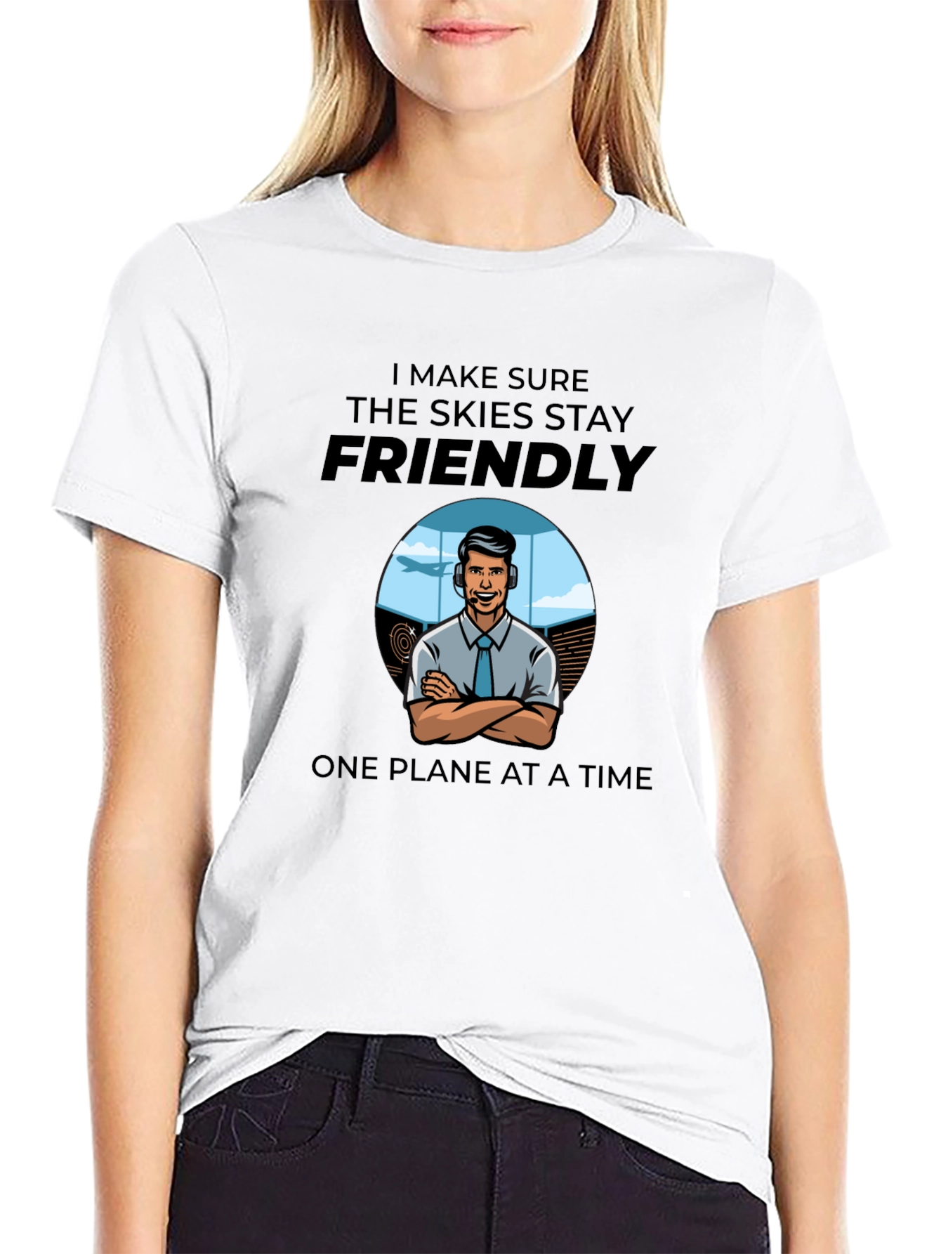 Air Traffic Controller T-Shirt - Friendly Skies