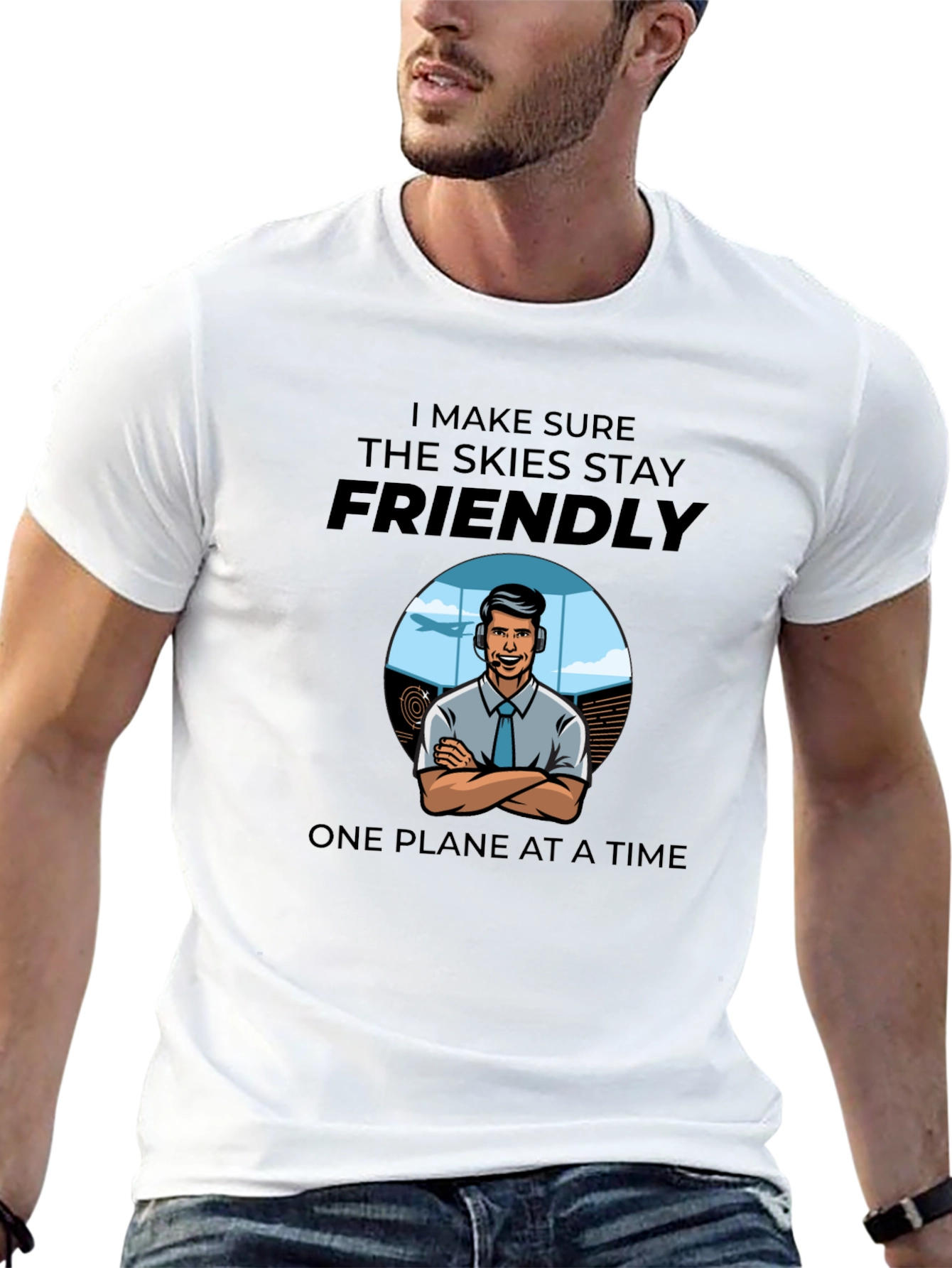 Air Traffic Controller T-Shirt - Friendly Skies