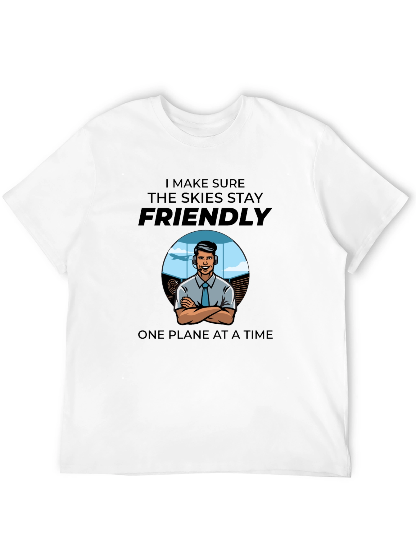 Air Traffic Controller T-Shirt - Friendly Skies