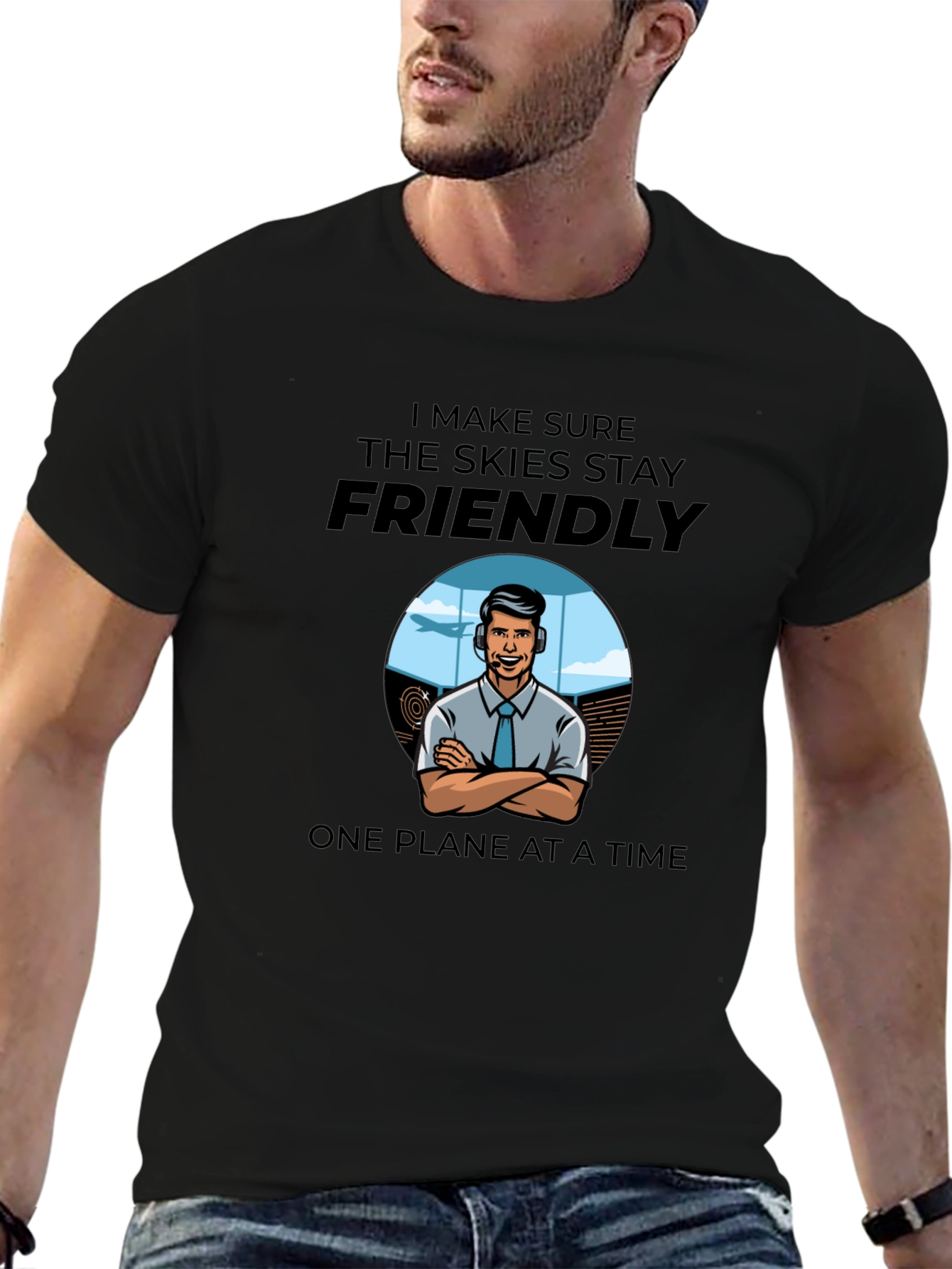 Air Traffic Controller T-Shirt - Friendly Skies