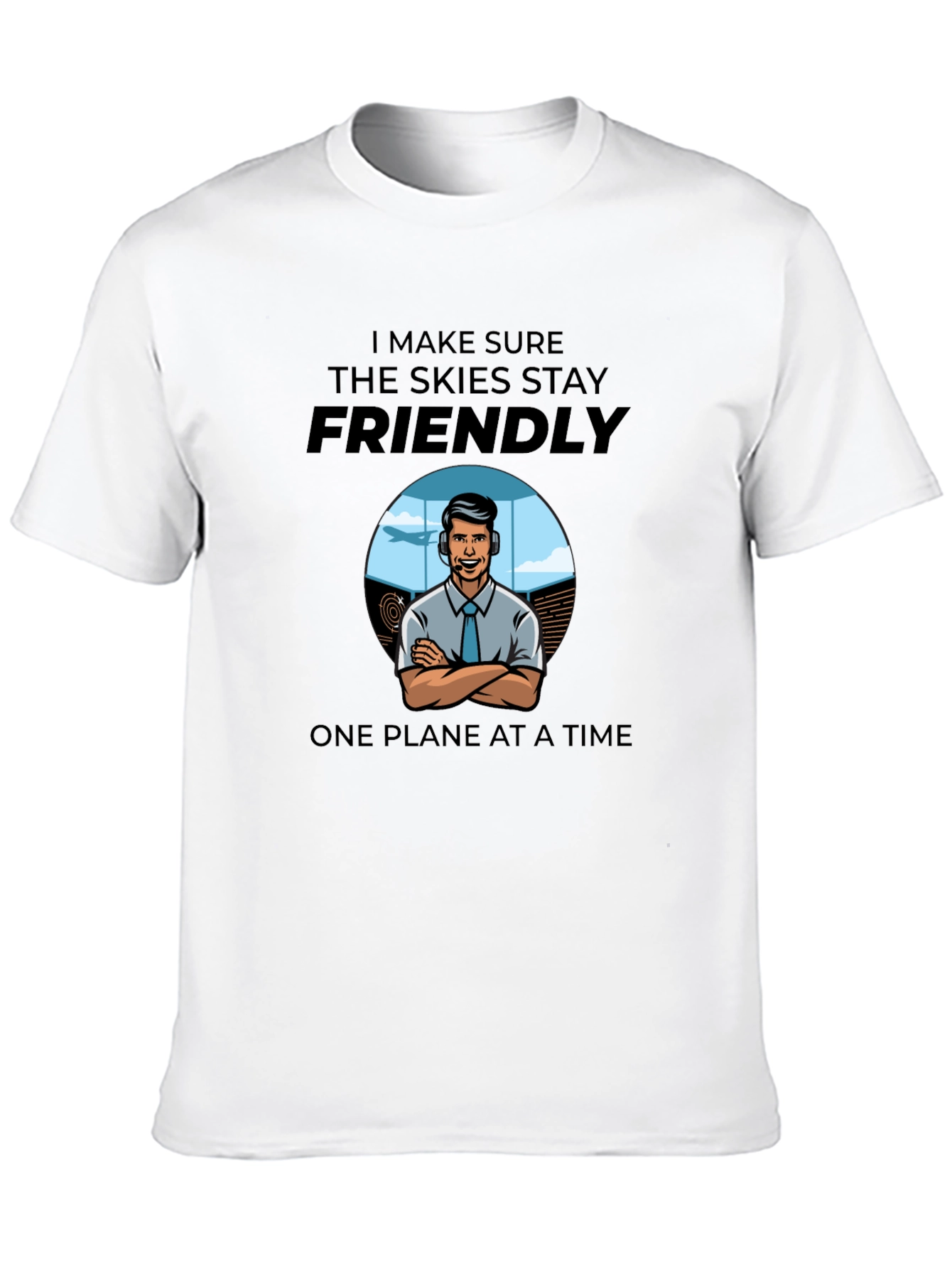 Air Traffic Controller T-Shirt - Friendly Skies