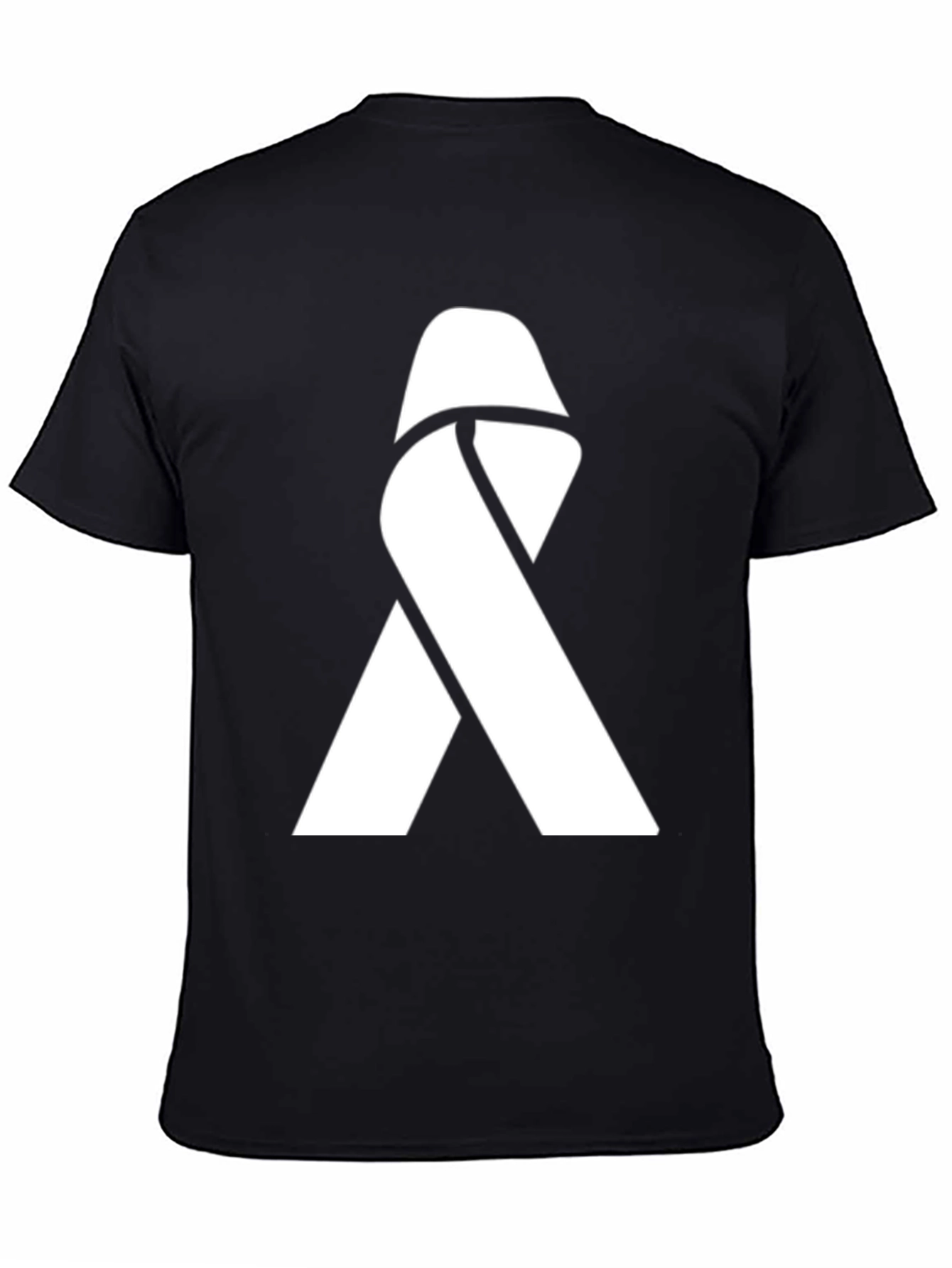 Awareness Ribbon Graphic Tee - Black