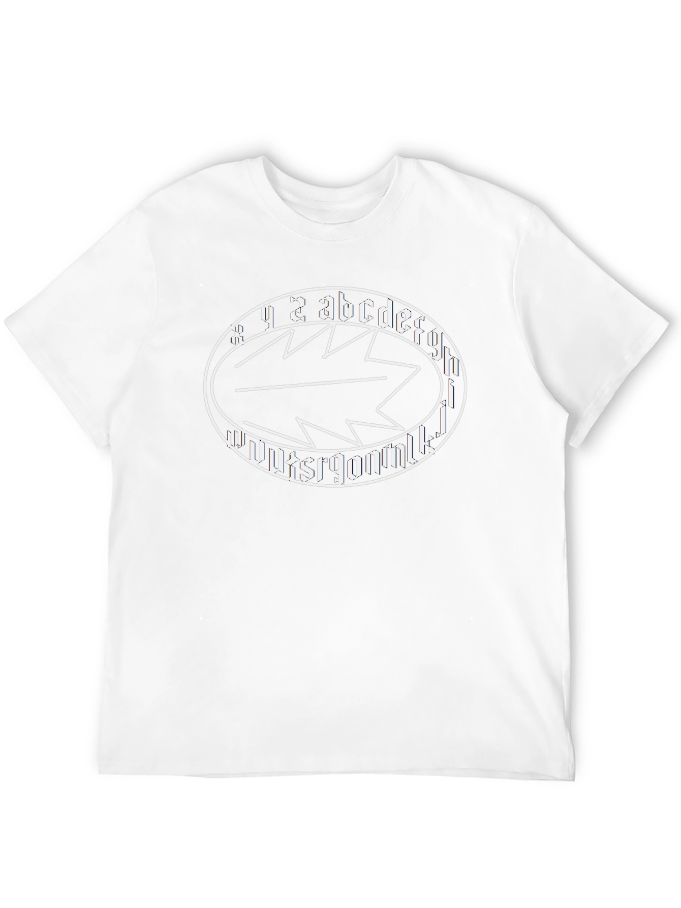 Abstract Symbol Black T-Shirt