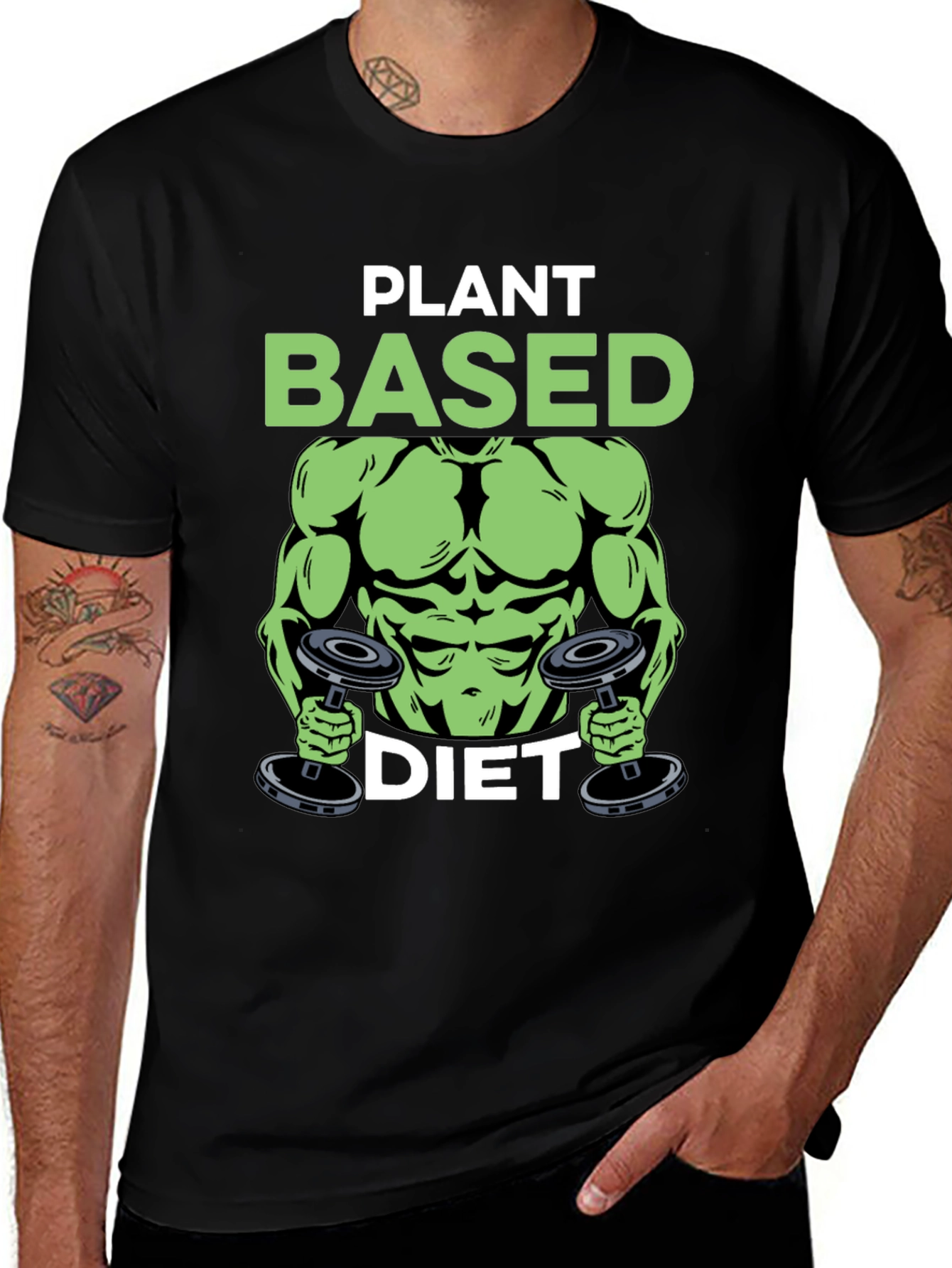 Plant Based Diet Fitness T-Shirt