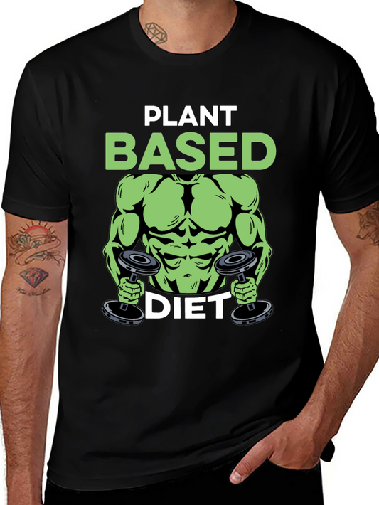 Plant Based Diet Fitness T-Shirt