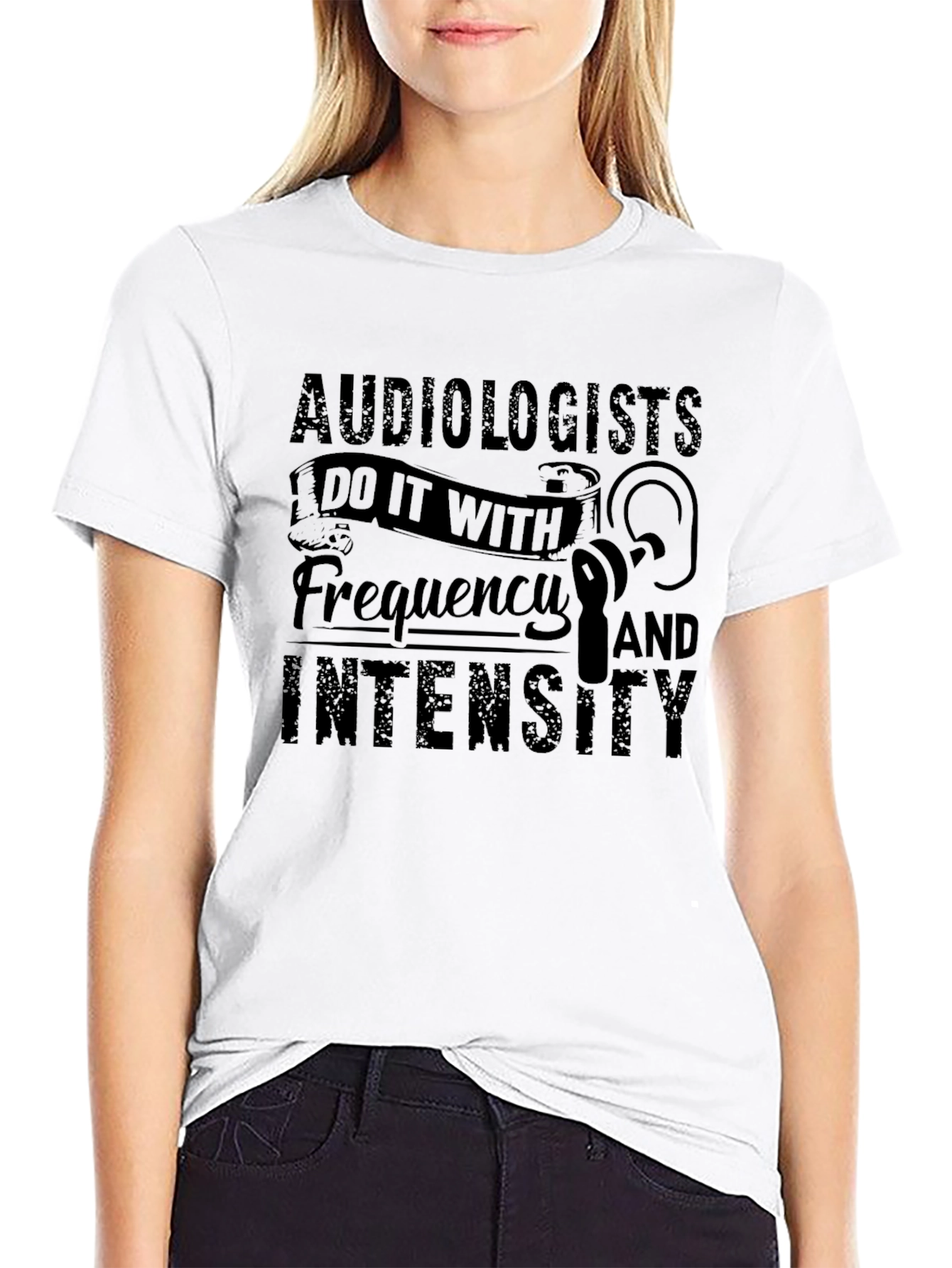 Audiologists Frequency Intensity Graphic T-Shirt
