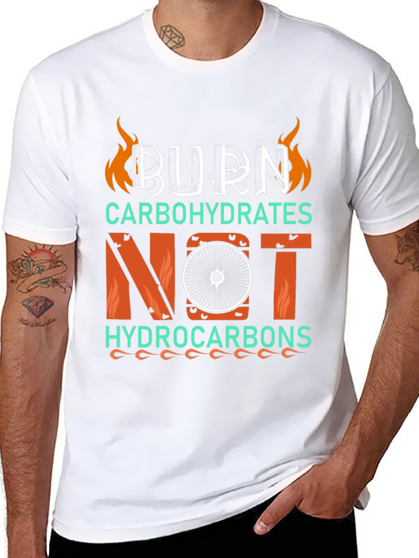 Burn Carbohydrates Not Hydrocarbons T-Shirt
