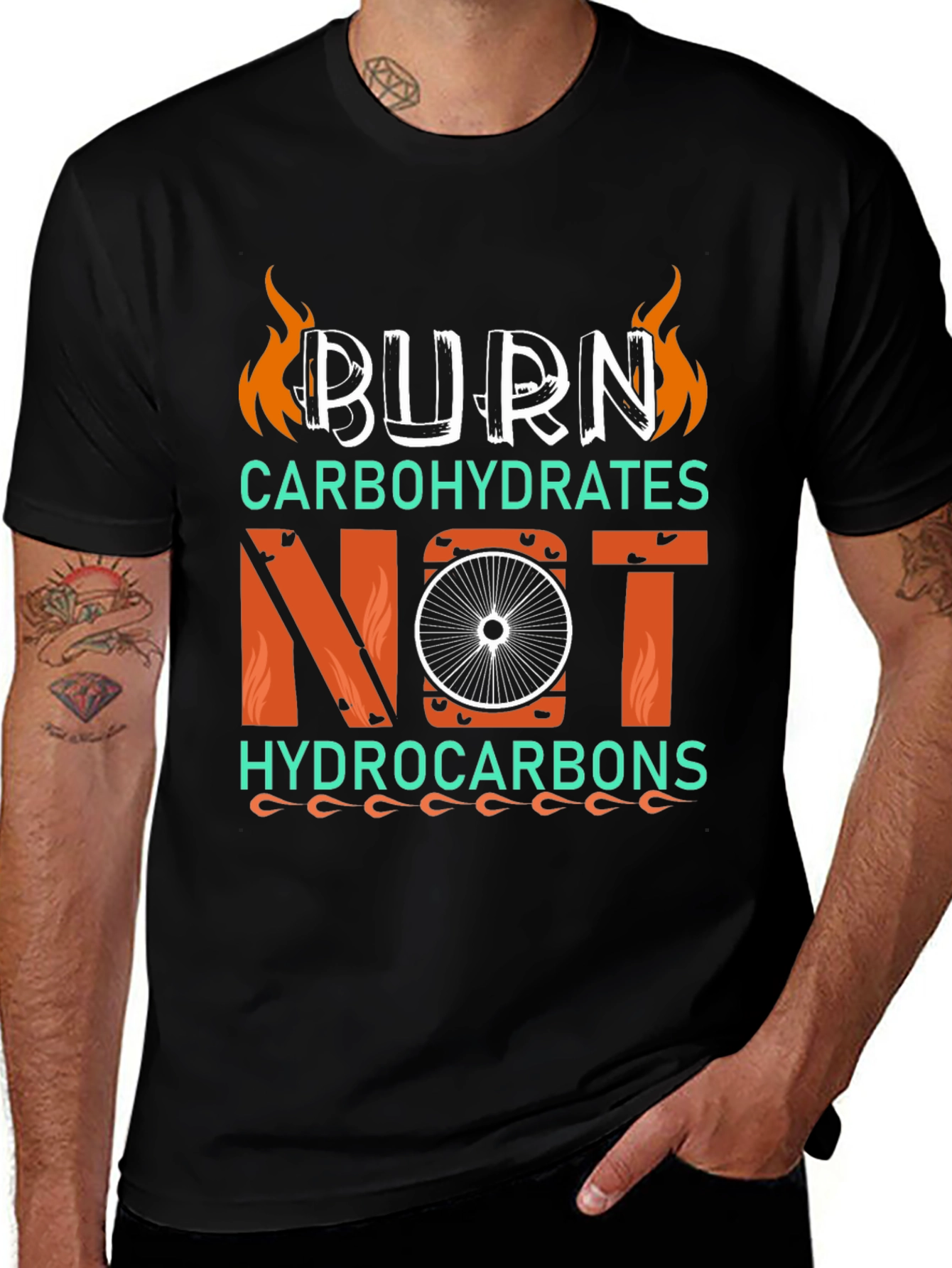 Burn Carbohydrates Not Hydrocarbons T-Shirt
