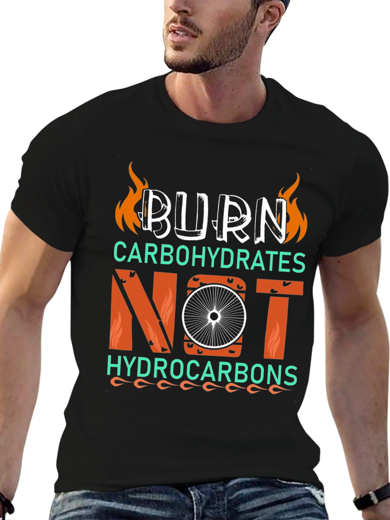 Burn Carbohydrates Not Hydrocarbons T-Shirt