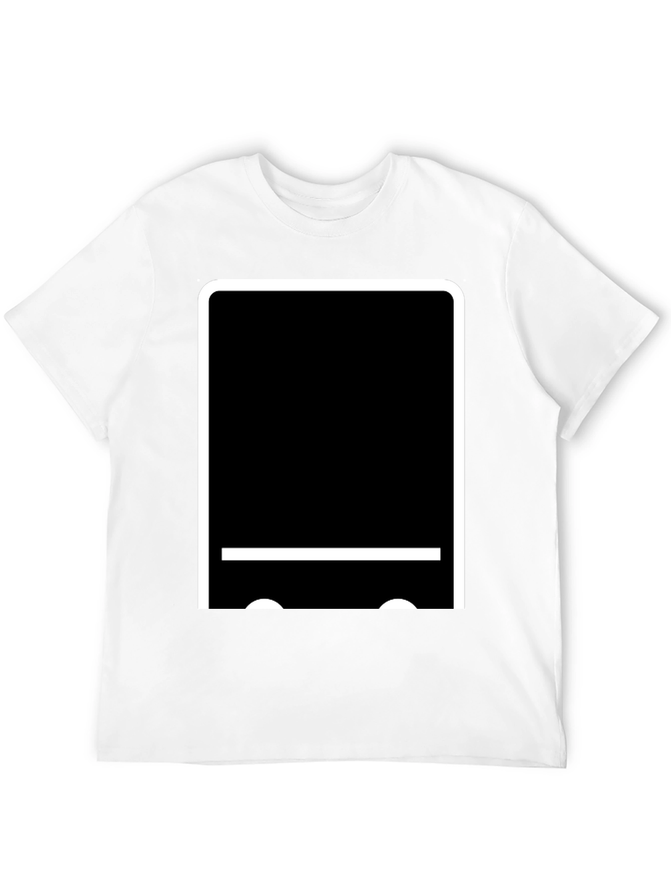 Minimalist Tablet Graphic Tee - Modern Style
