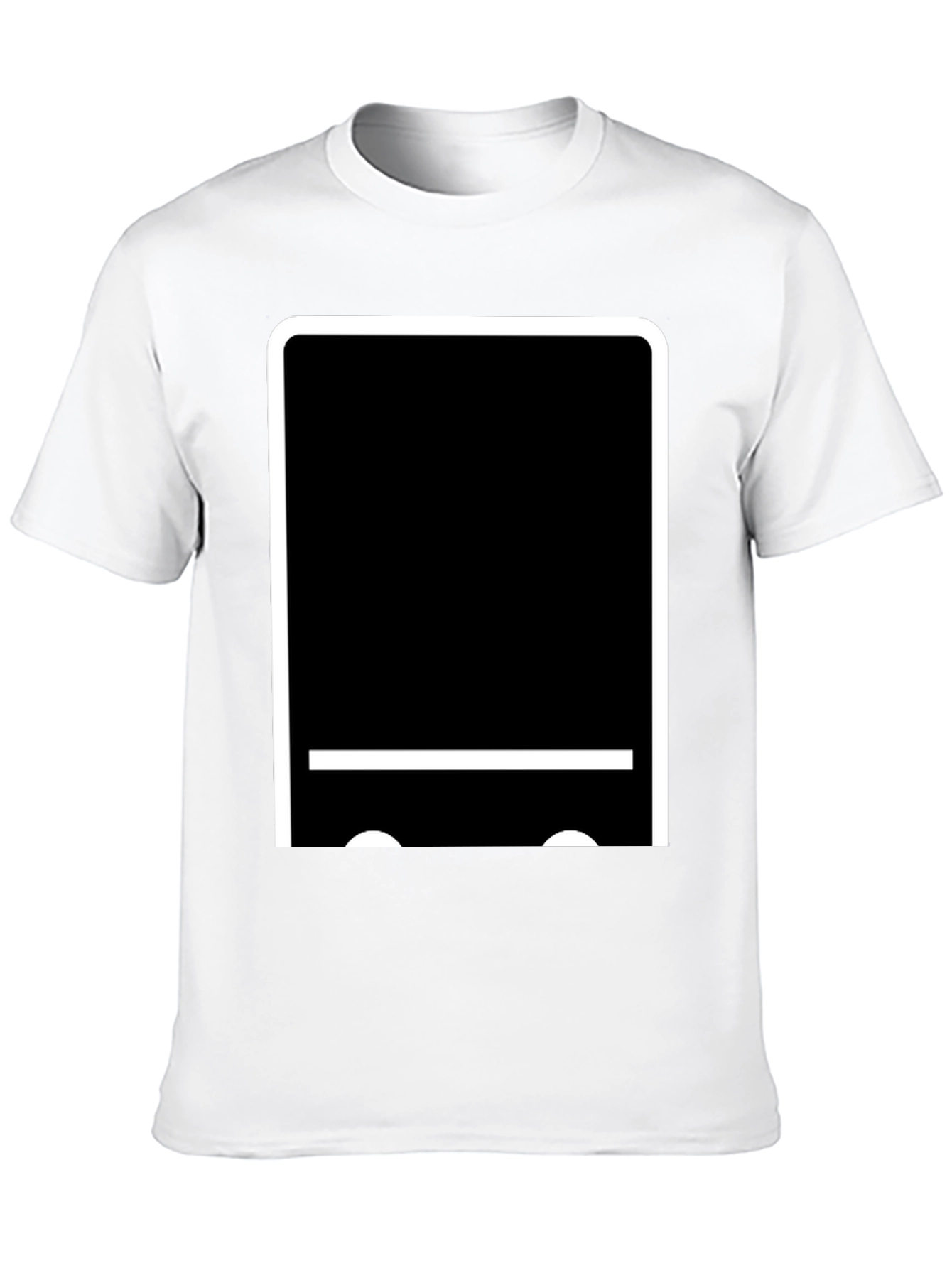 Minimalist Tablet Graphic Tee - Modern Style