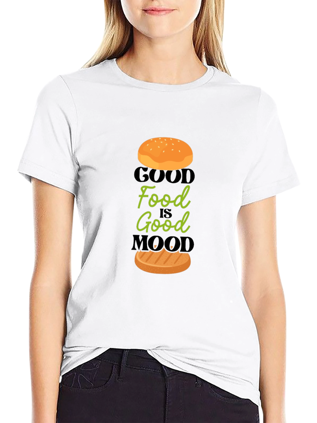 Good Food Good Mood Graphic Tee