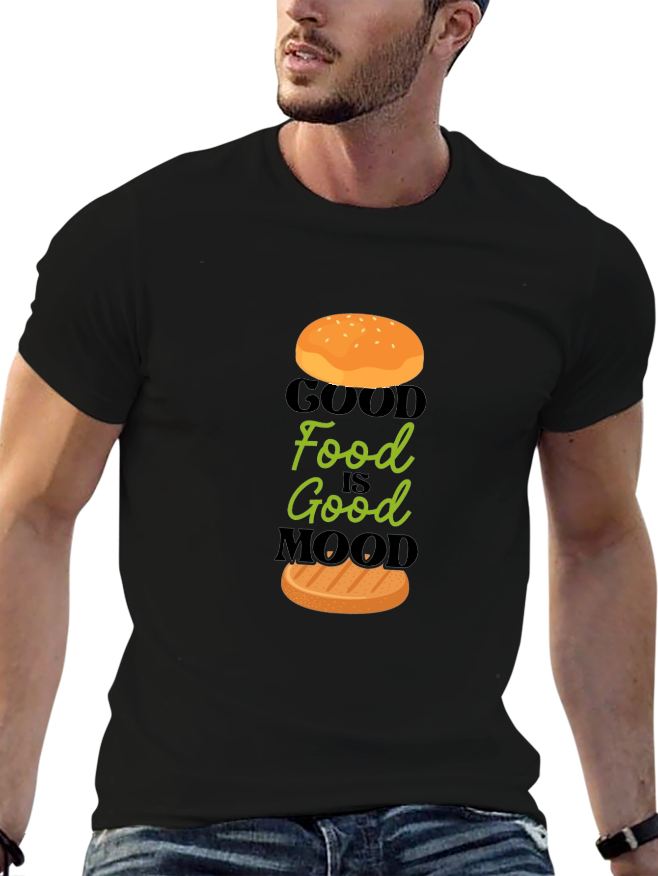 Good Food Good Mood Graphic Tee