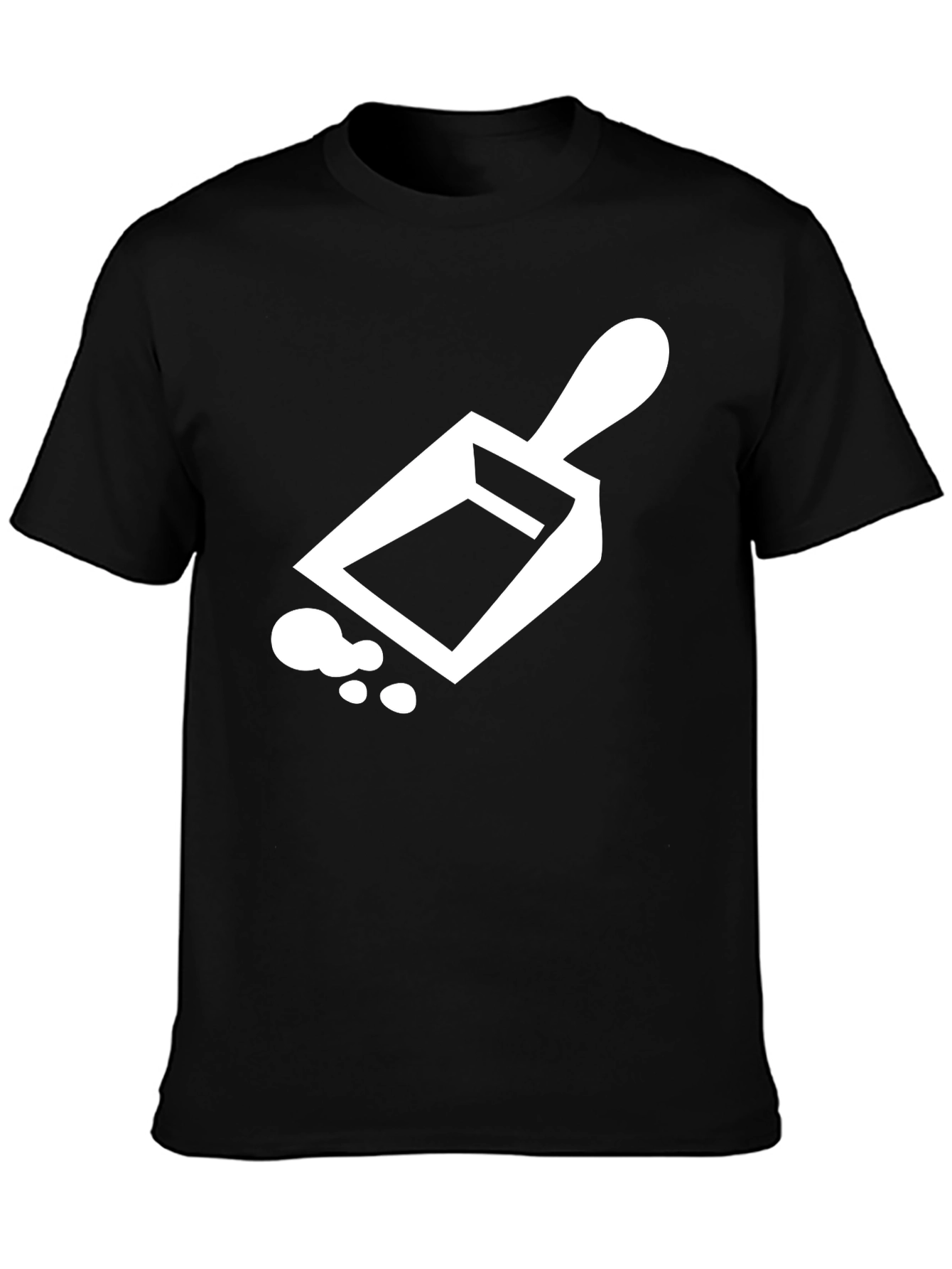 Modern Graphic Tee - White Rolling Pin Design