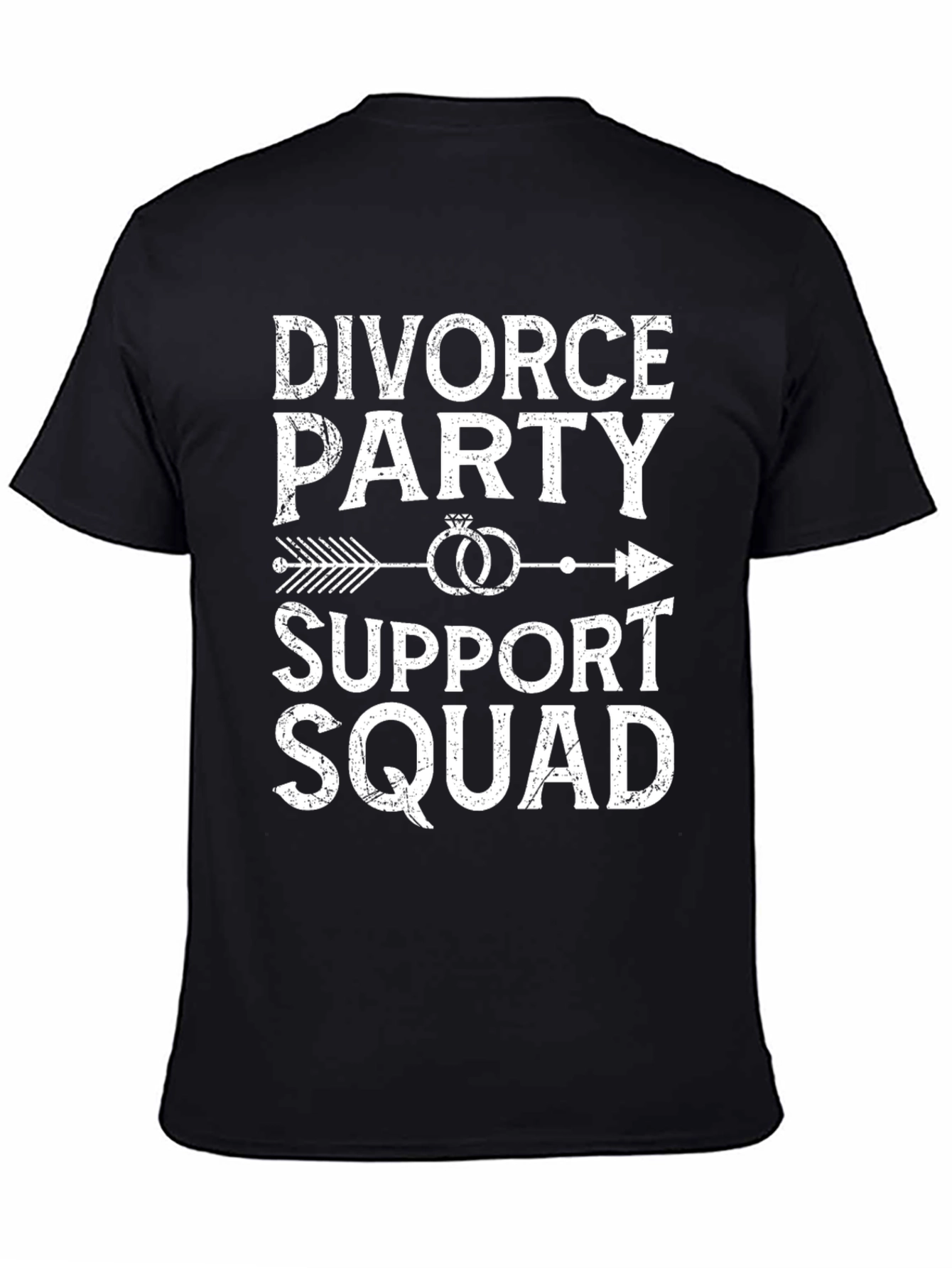 Divorce Party Support Squad Graphic Tee