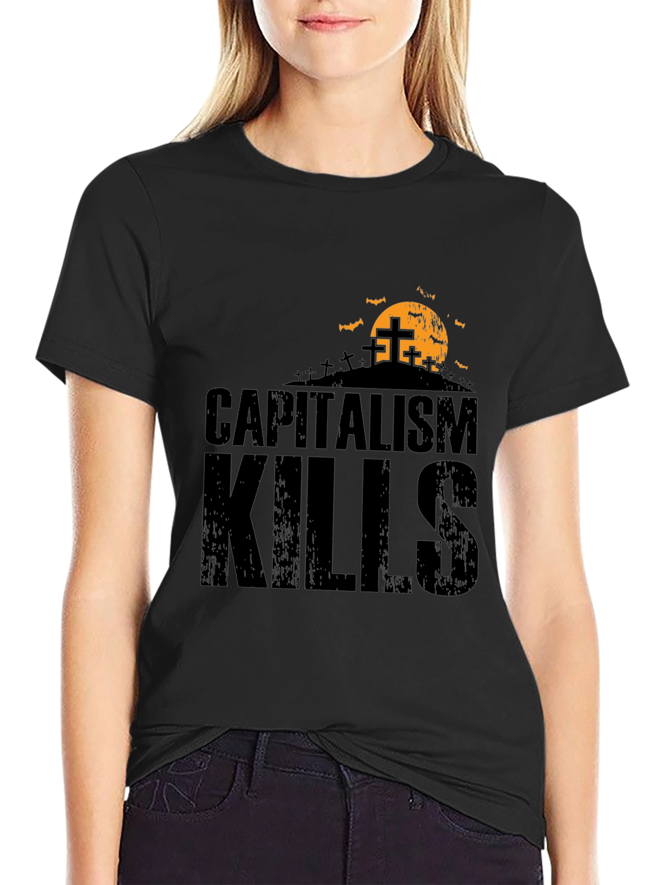 Capitalism Kills Halloween T-Shirt