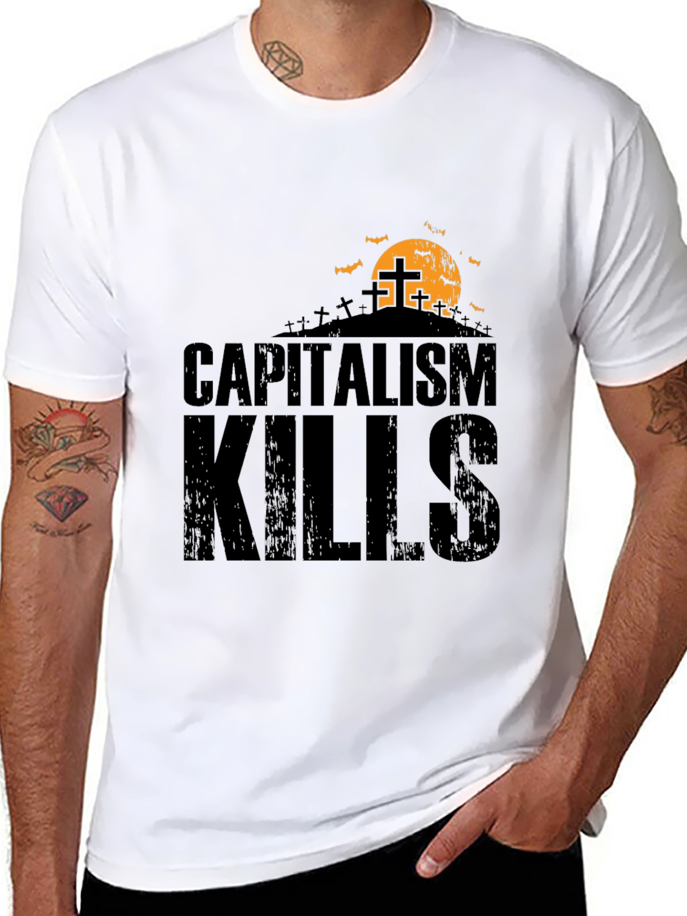 Capitalism Kills Halloween T-Shirt
