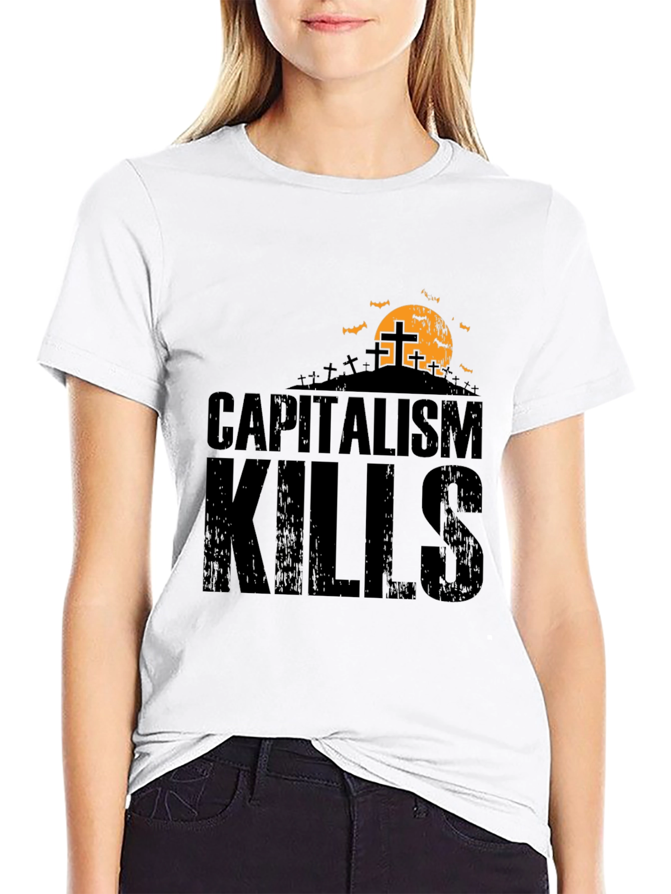 Capitalism Kills Halloween T-Shirt