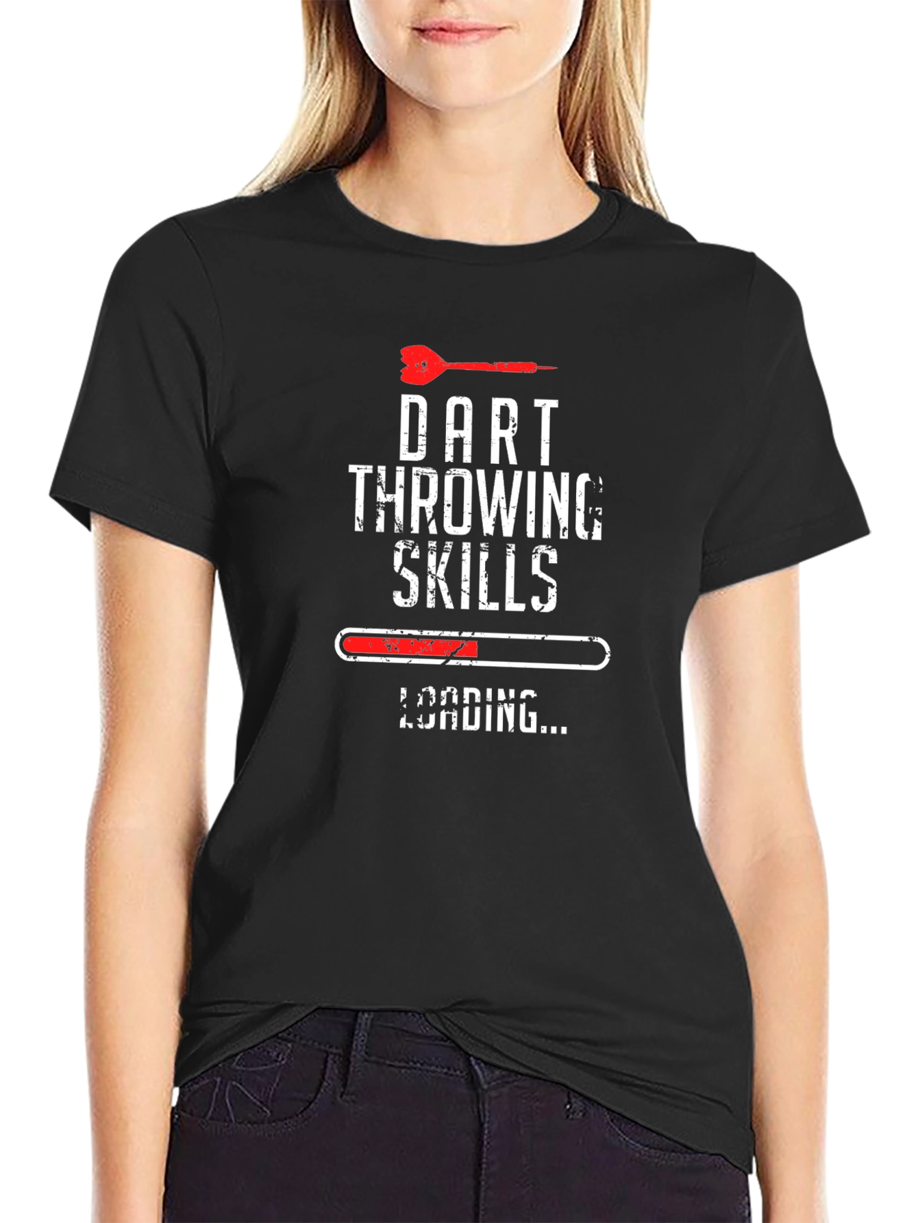 Dart Throwing Skills Loading Graphic Tee