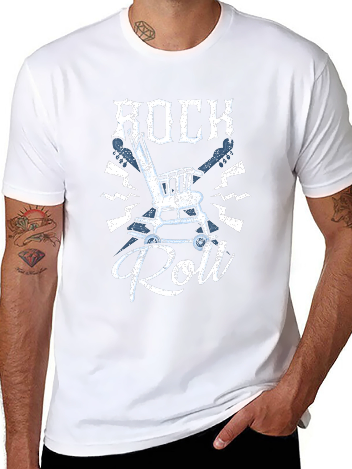Rock and Roll T-Shirt - Music Inspired Graphic Tee
