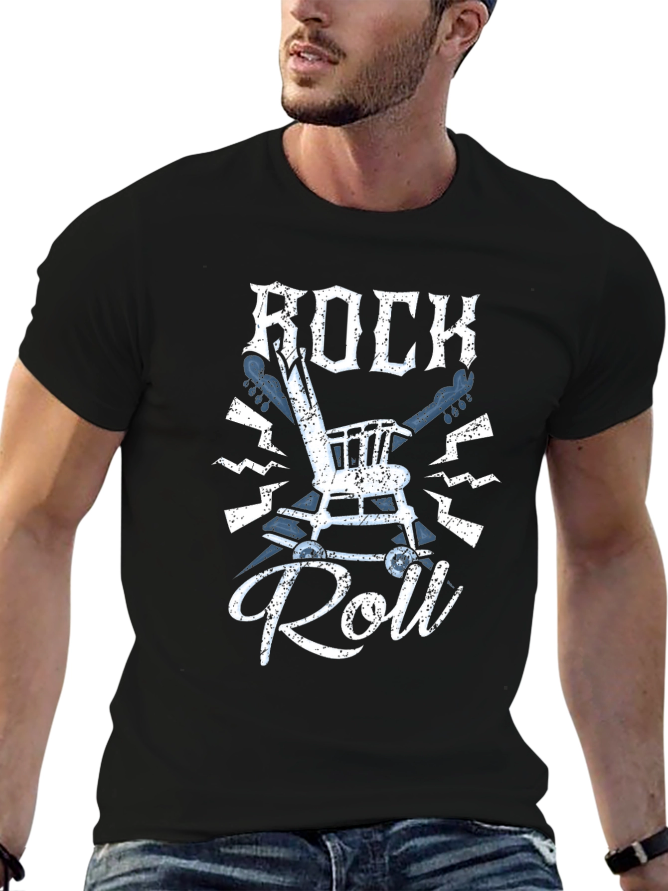 Rock and Roll T-Shirt - Music Inspired Graphic Tee