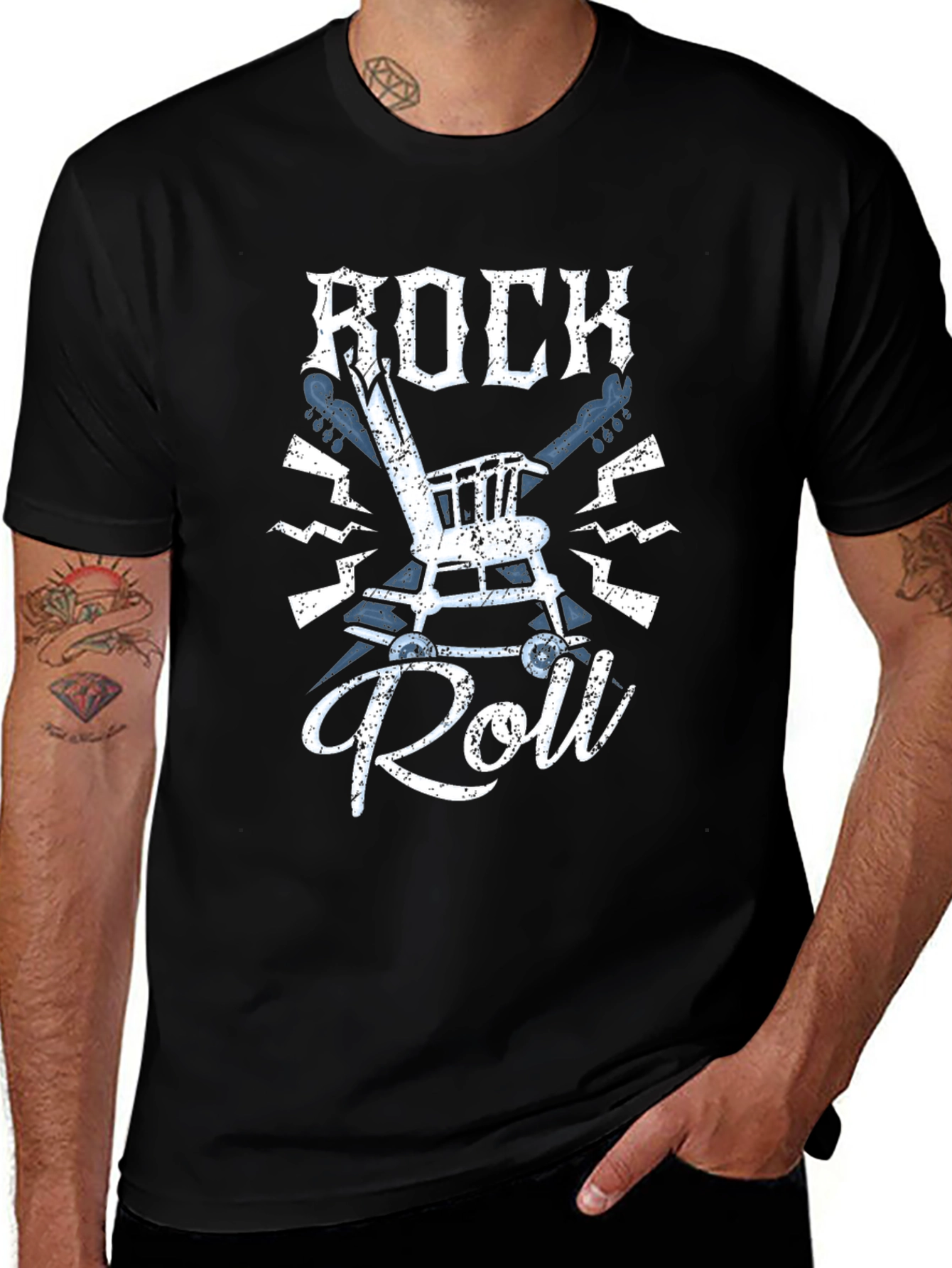 Rock and Roll T-Shirt - Music Inspired Graphic Tee