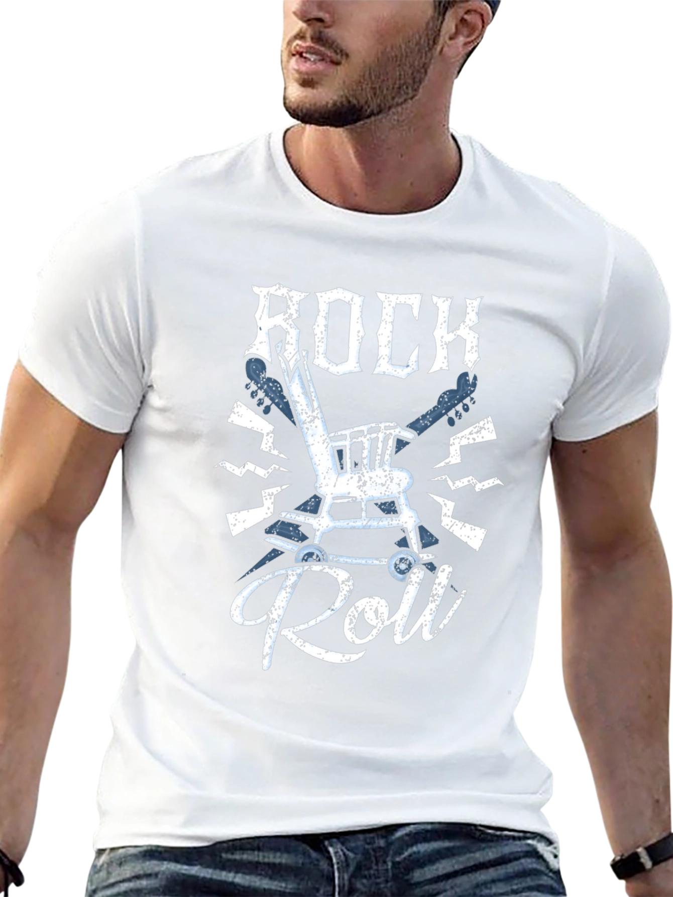 Rock and Roll T-Shirt - Music Inspired Graphic Tee