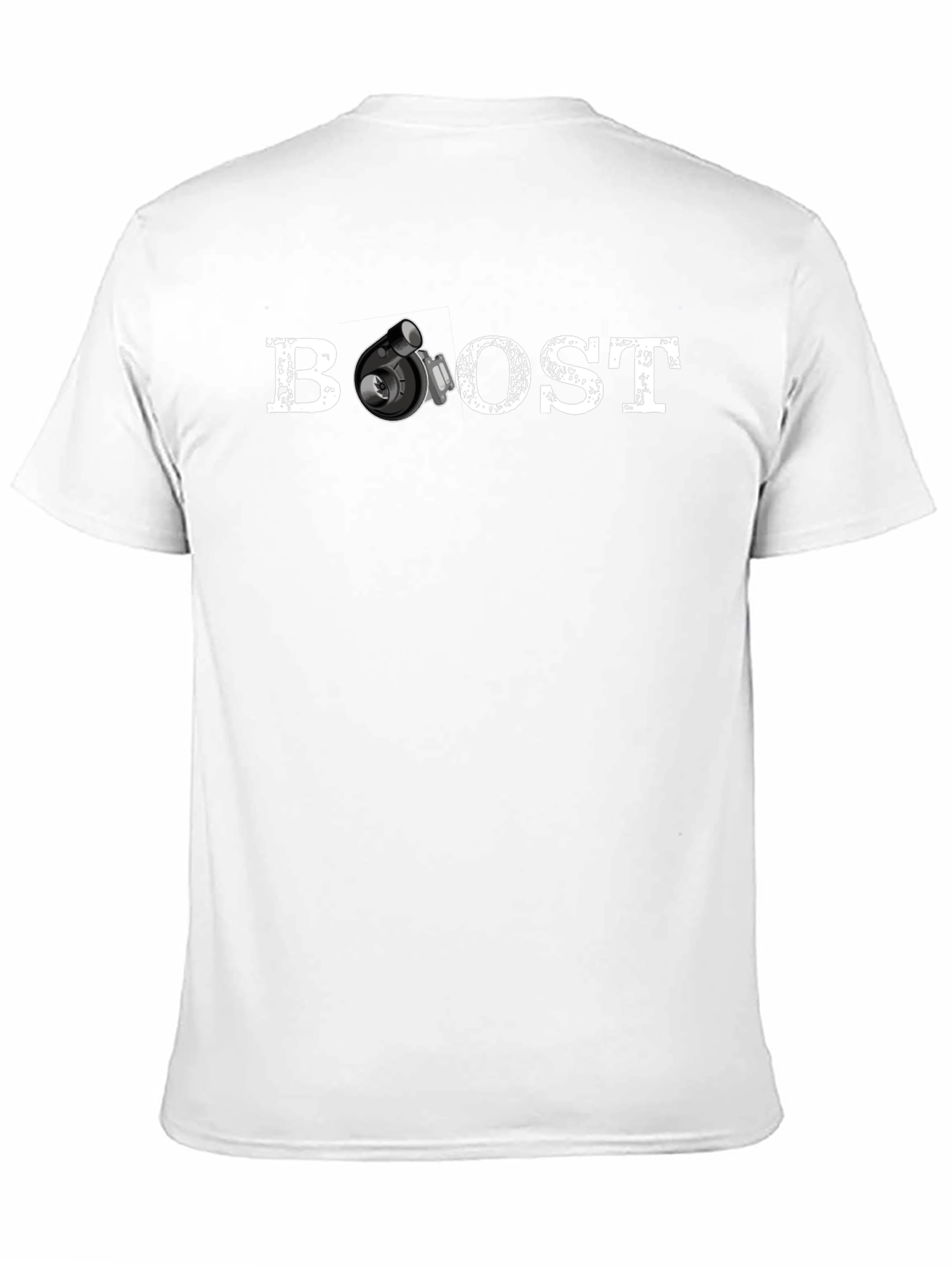 Boost Turbo Graphic T-Shirt - Black Crew Neck