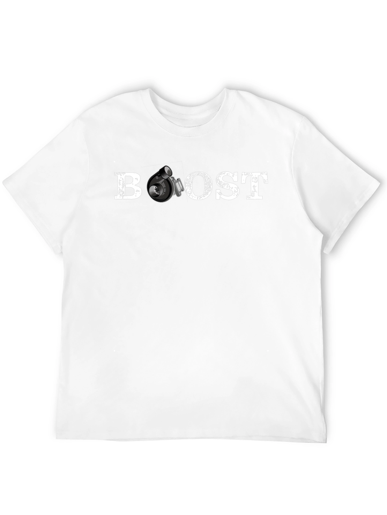 Boost Turbo Graphic T-Shirt - Black Crew Neck