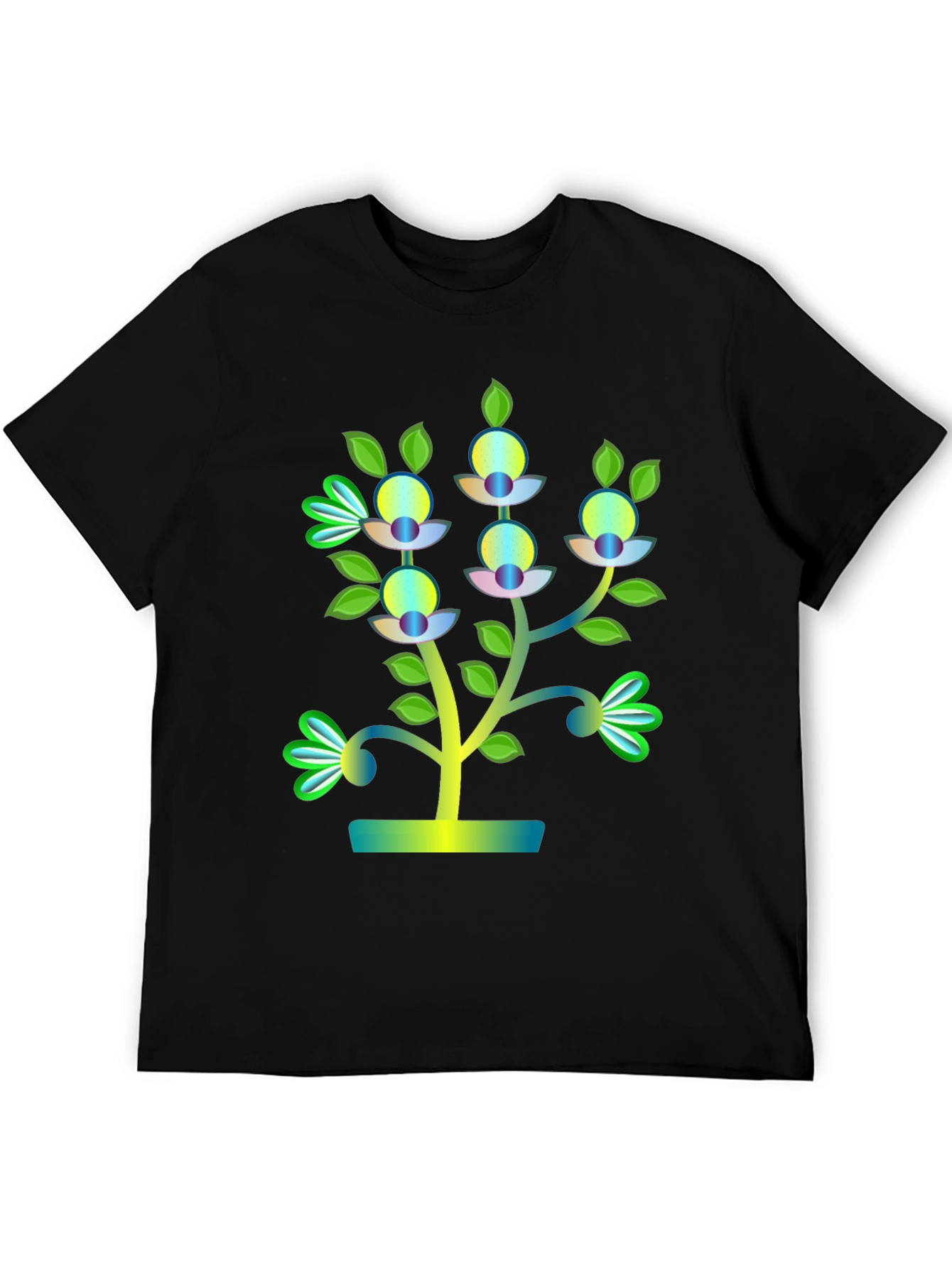 Artistic Tree Graphic Tee - Unique Design