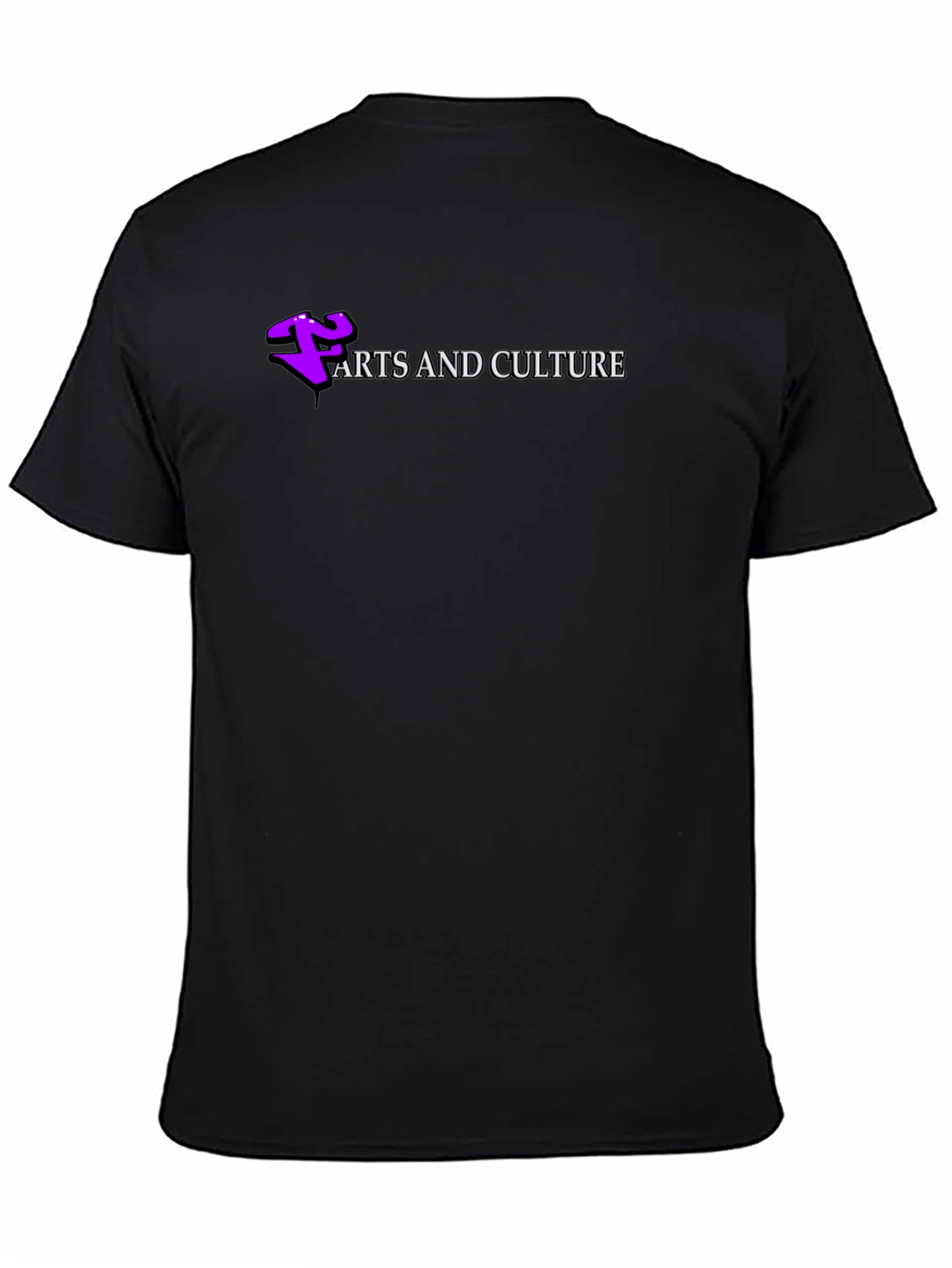 Arts and Culture Black Tee - Stylish and Trendy