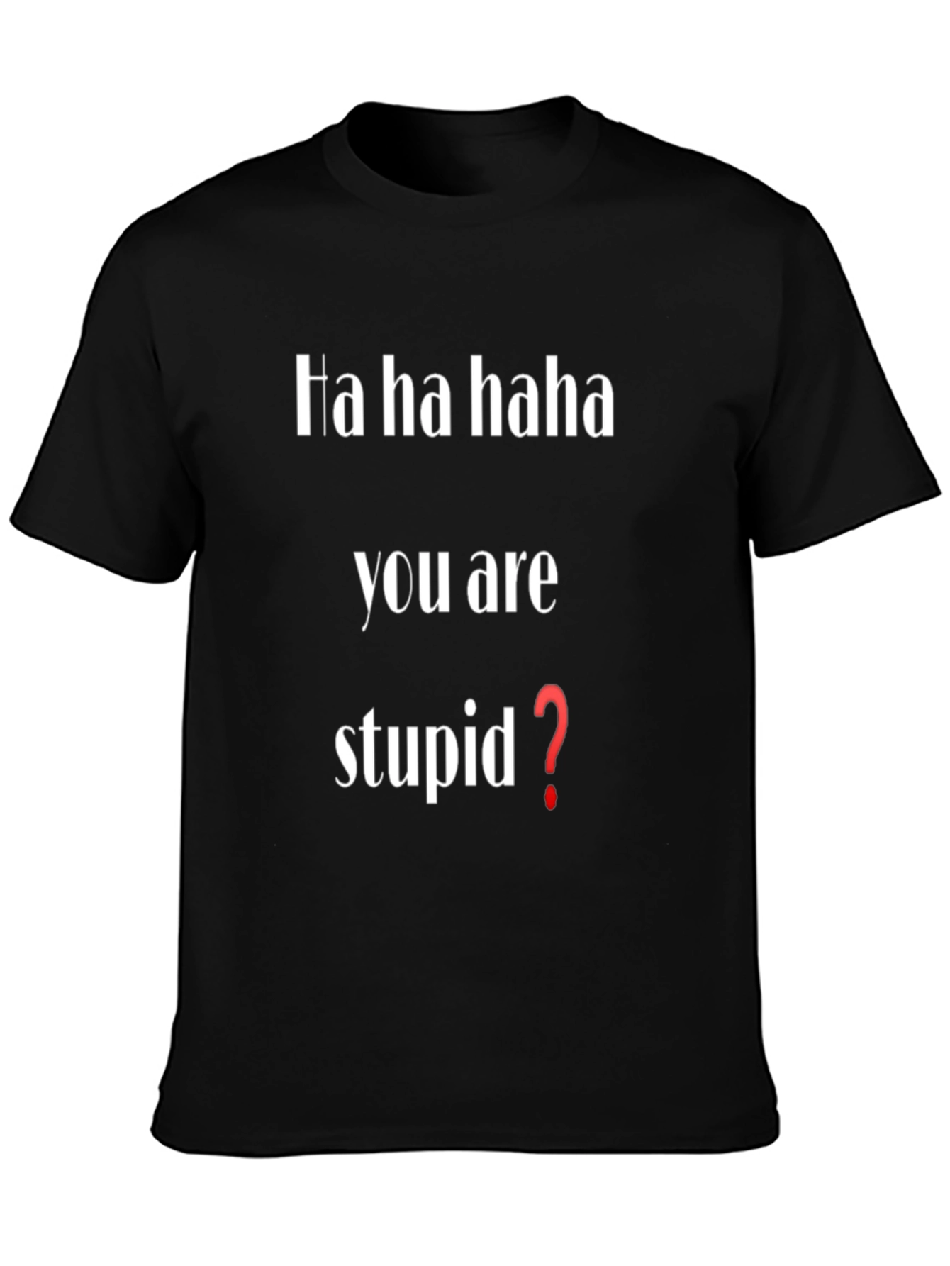 Funny Ha Ha You Are Stupid? T-Shirt