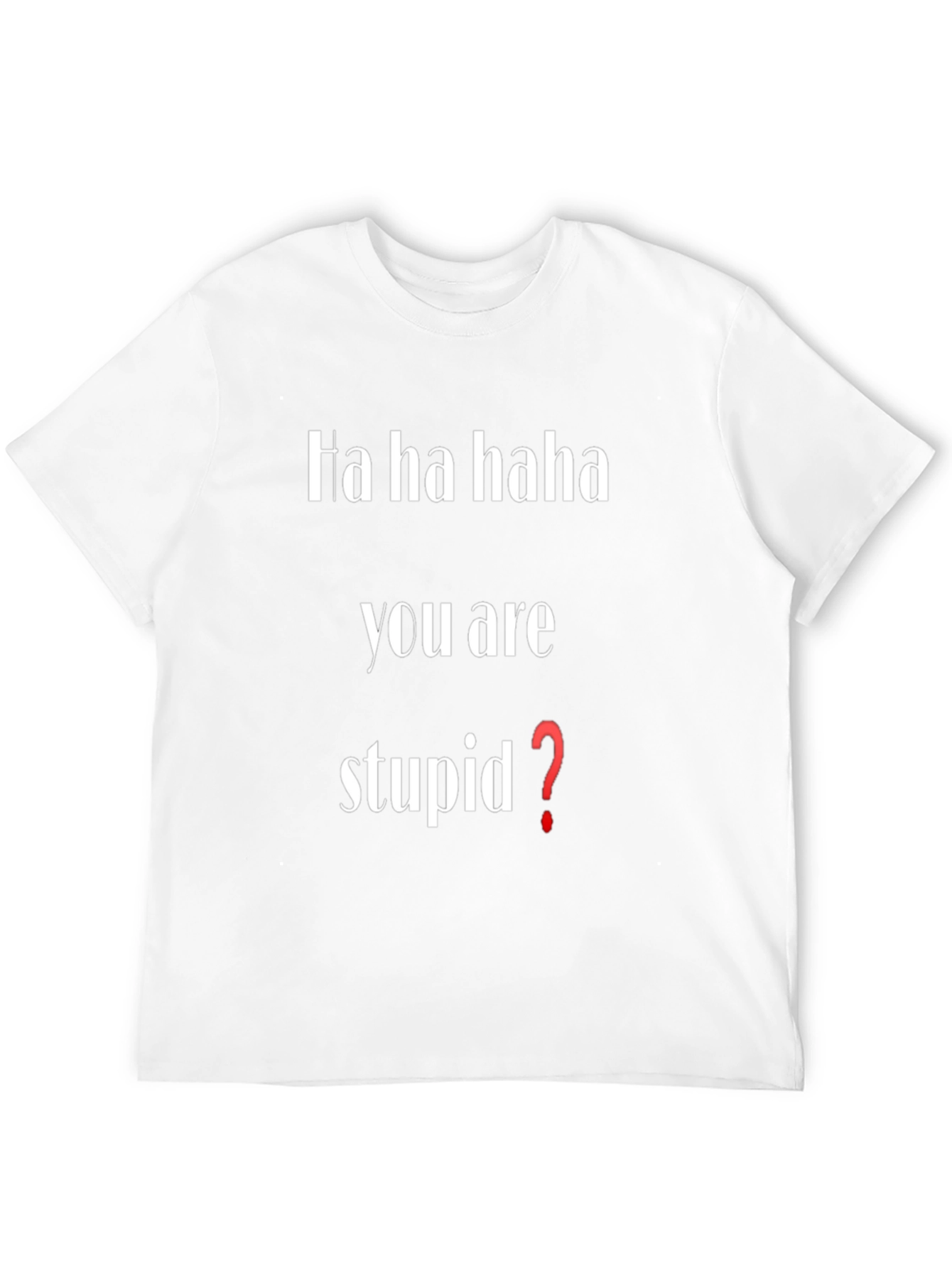 Funny Ha Ha You Are Stupid? T-Shirt
