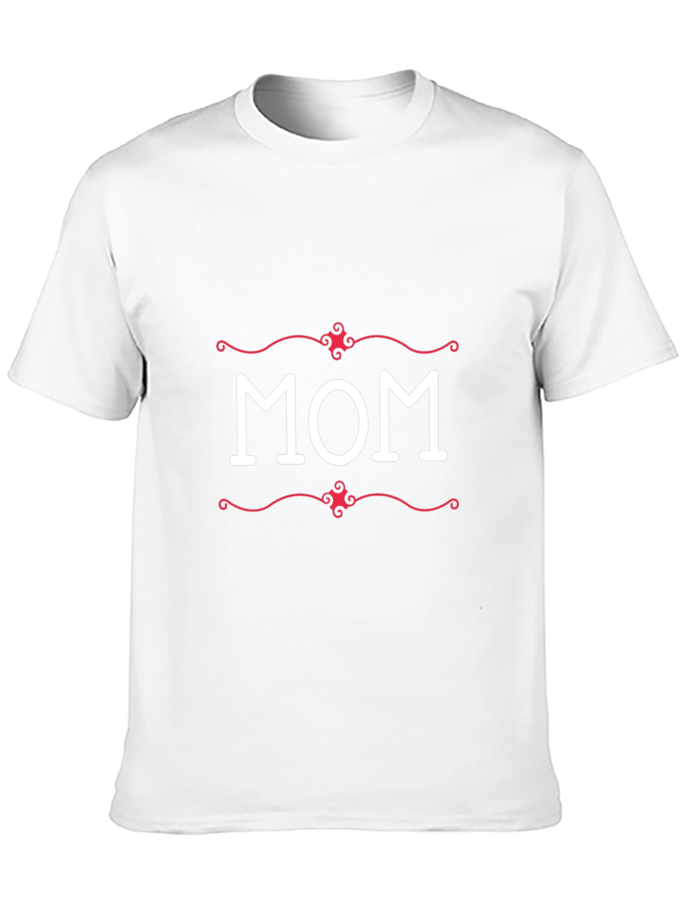 Trendy Black Mom Graphic Tee for Men