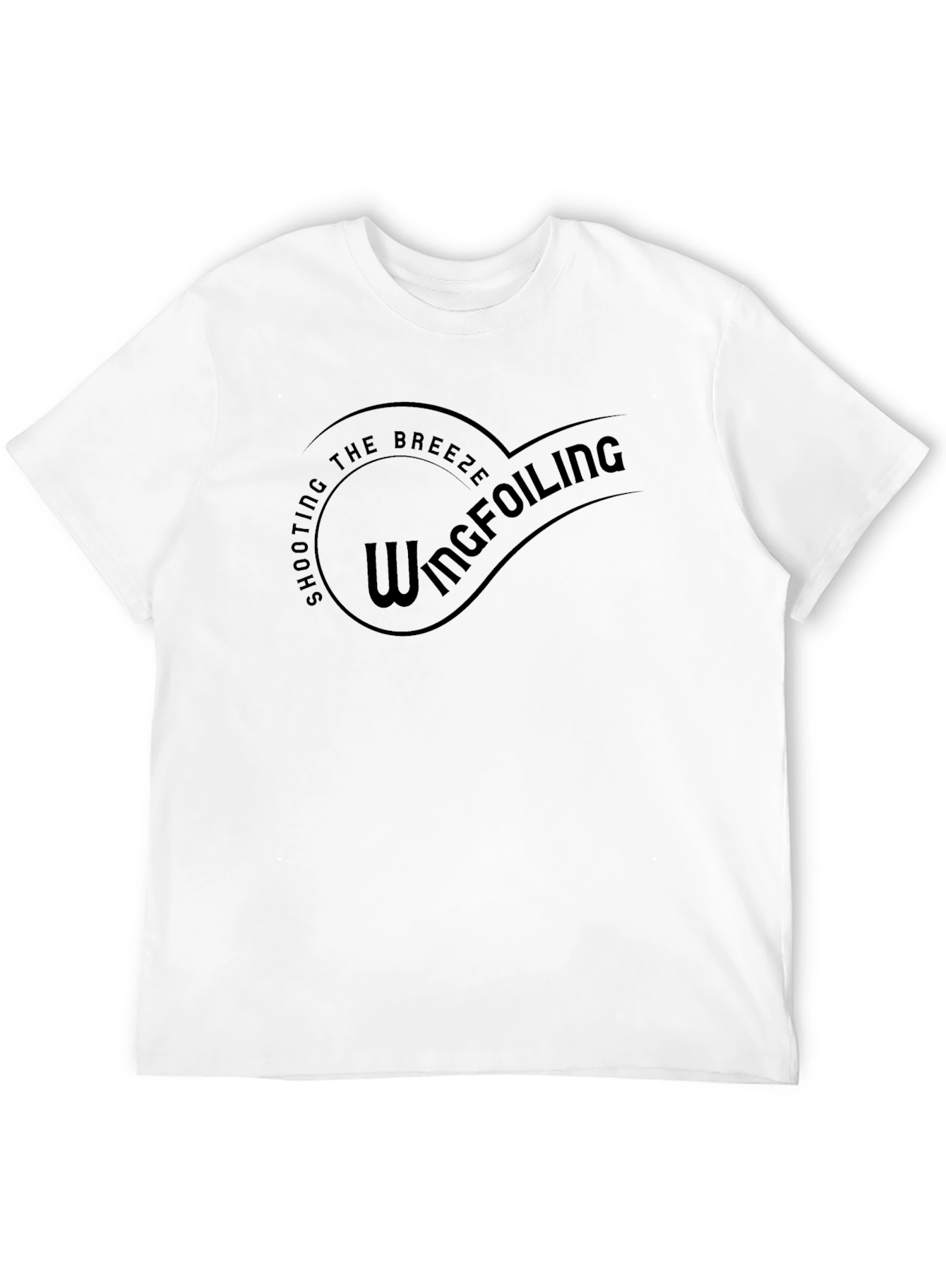 Wingfoiling Breeze Black T-Shirt