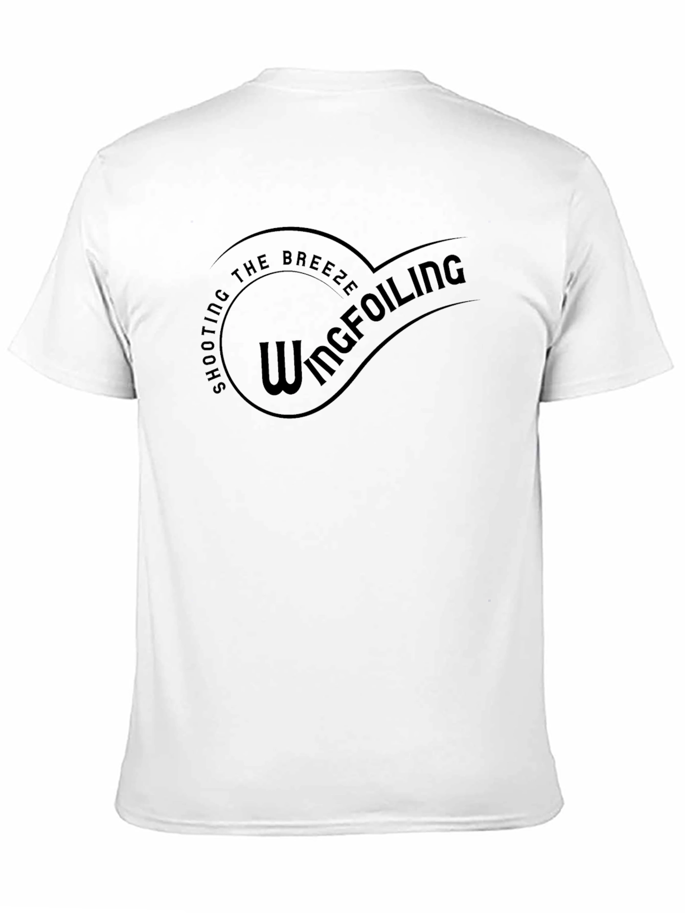 Wingfoiling Breeze Black T-Shirt