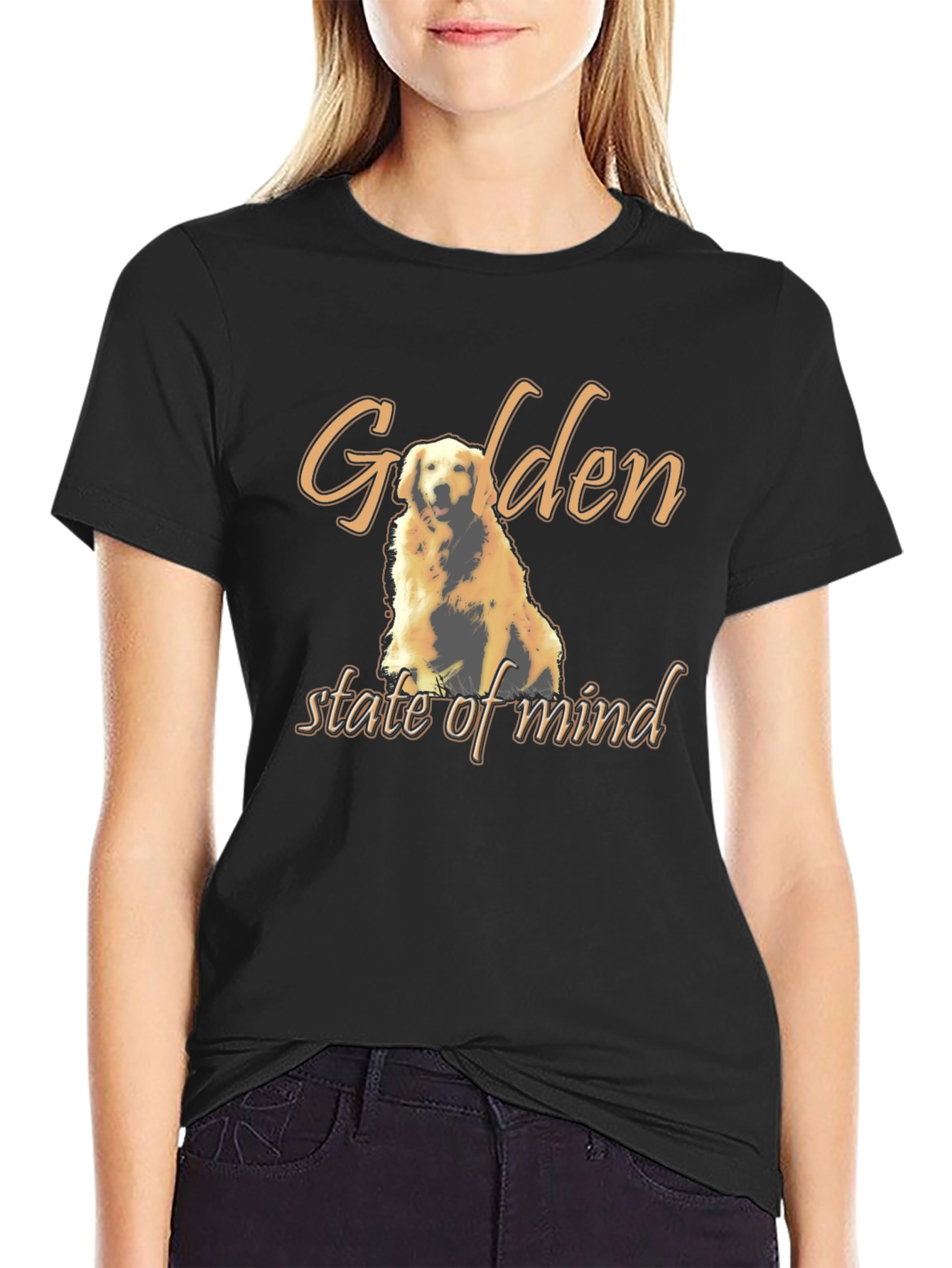 Golden Retriever State of Mind T-Shirt