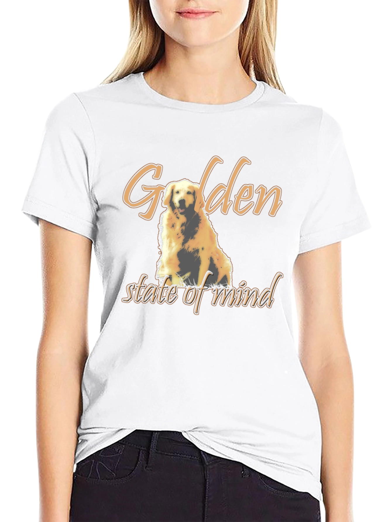 Golden Retriever State of Mind T-Shirt