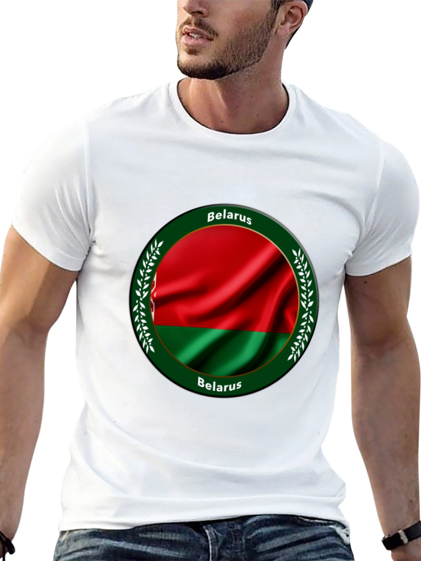Belarus Flag Graphic Tee