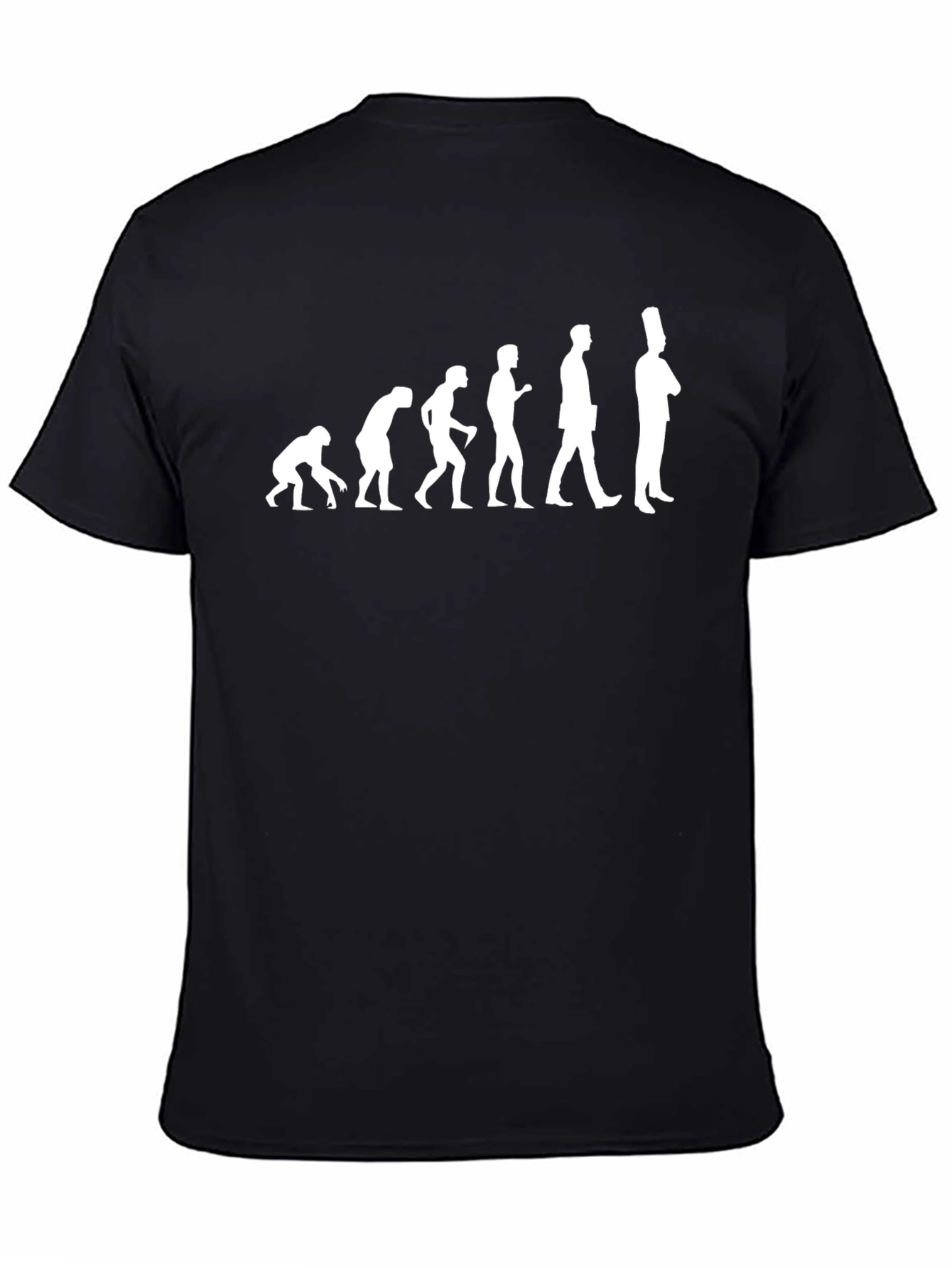 Evolution of Chef Black T-Shirt