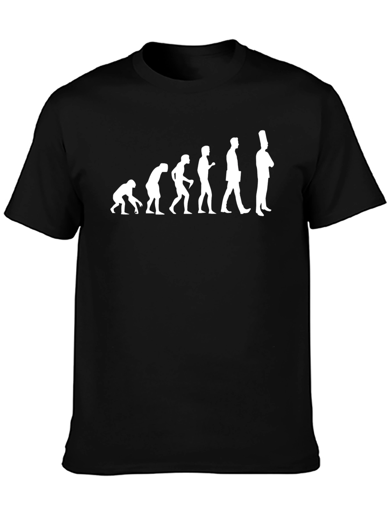 Evolution of Chef Black T-Shirt