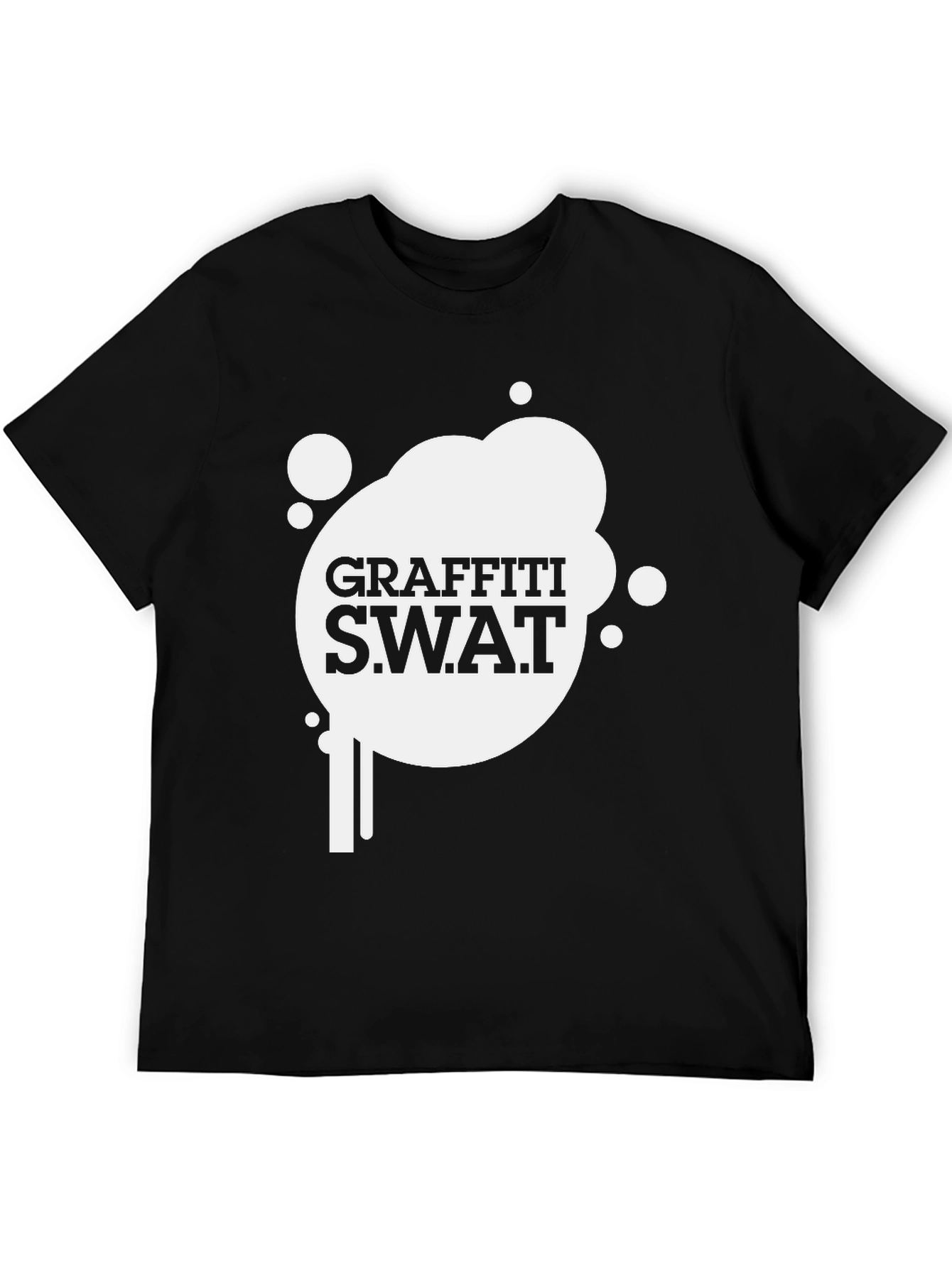 Graffiti S.W.A.T. Black Tee