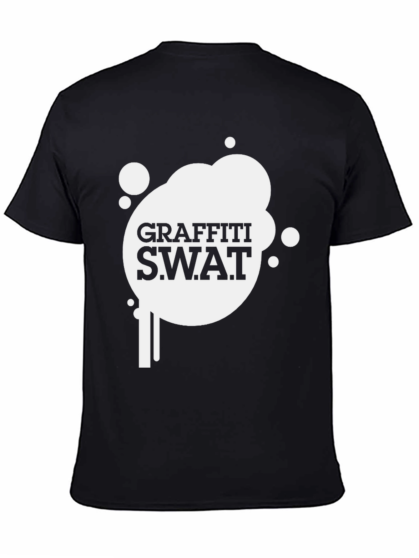 Graffiti S.W.A.T. Black Tee