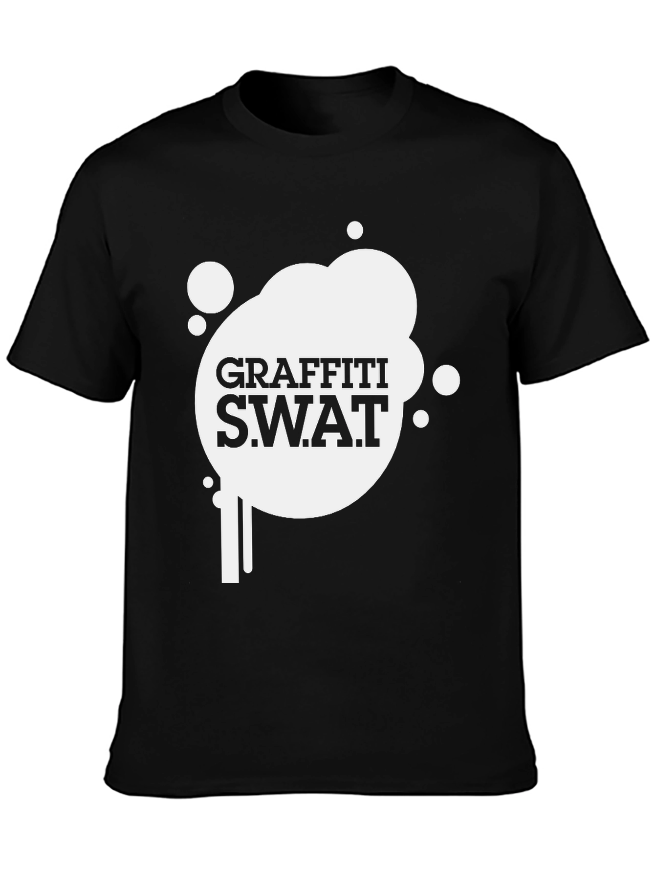 Graffiti S.W.A.T. Black Tee