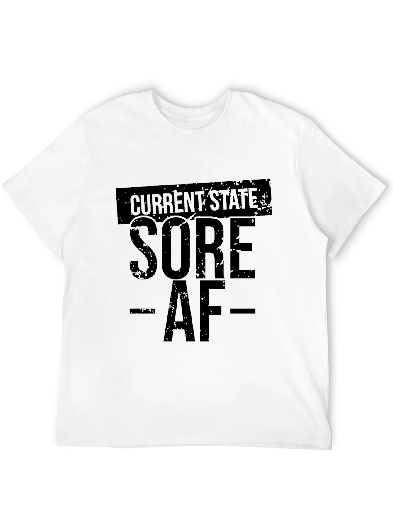 Current State Sore AF Black T-Shirt